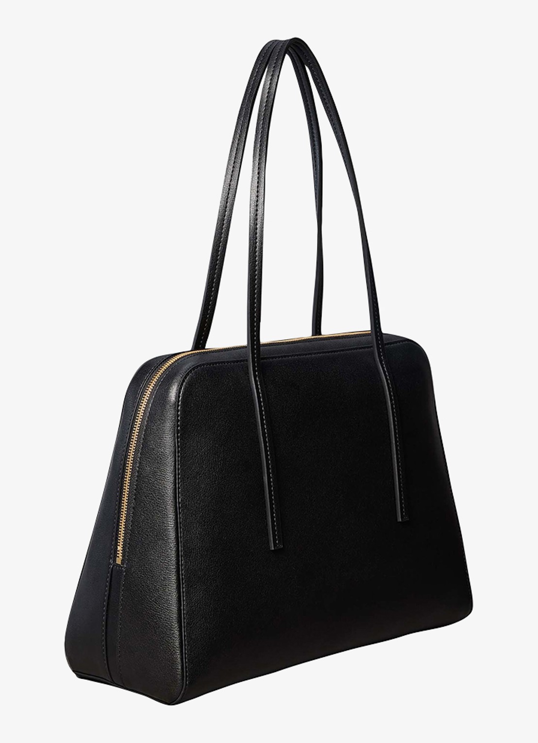 Calvin Klein Schoudertas met logo - voorkant zwart