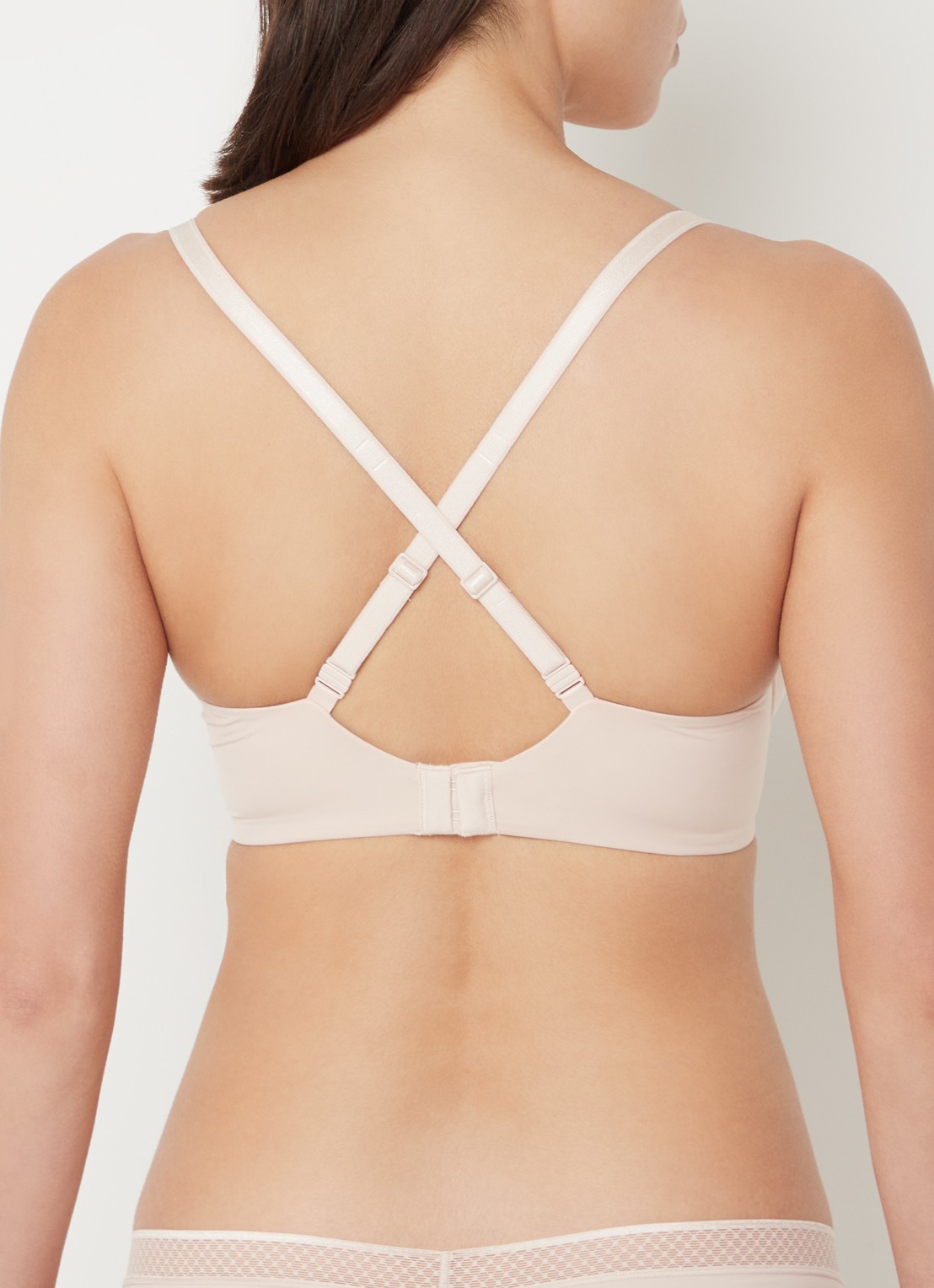 Calvin Klein Seductive Comfort push-up bh - detail 5 beechwood-trn / roze