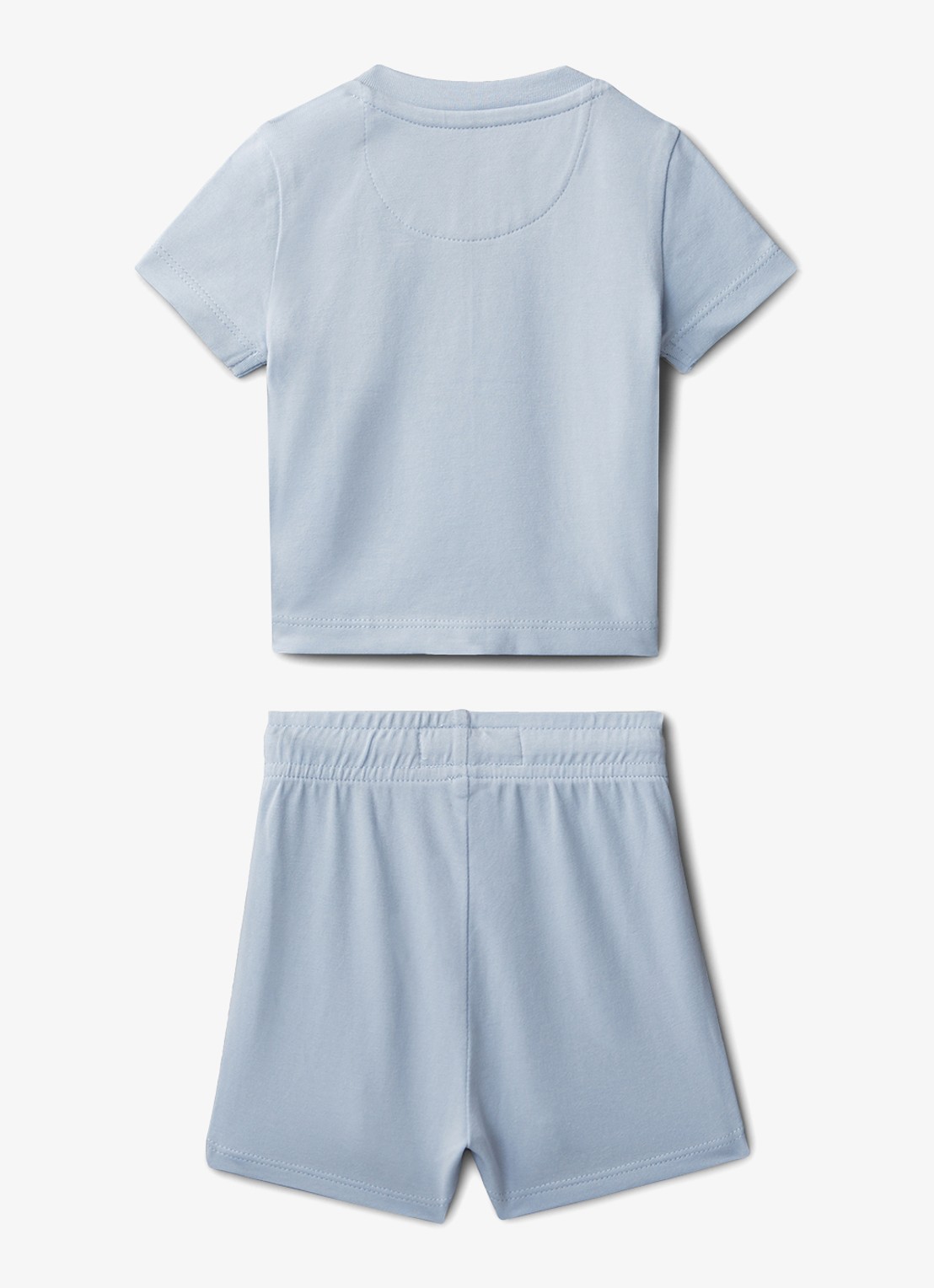 Calvin Klein Set van T-shirt en broek 2-delig - achterkant 2 blauw