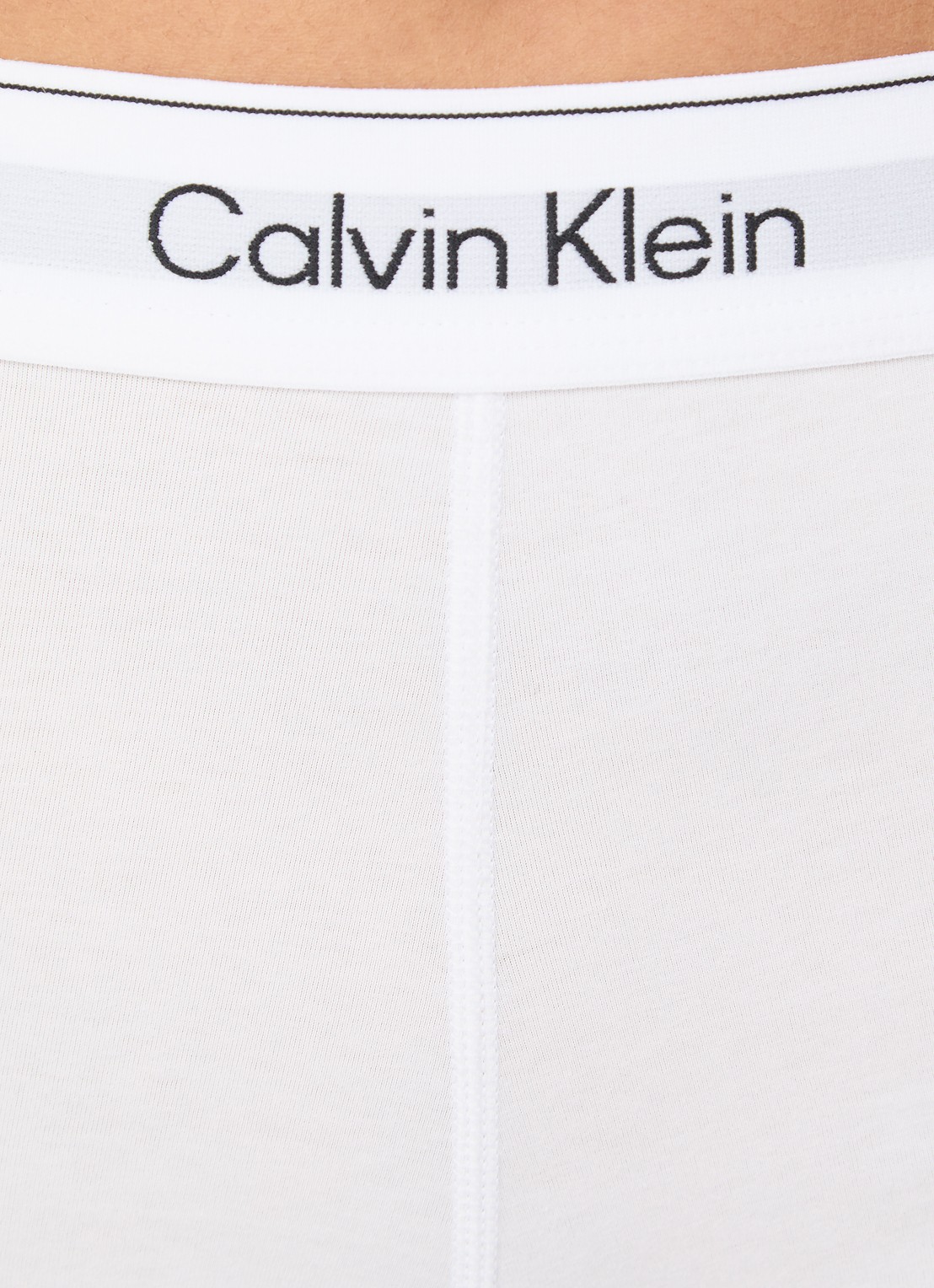 Calvin Klein Shorty met logoband  - detail 7 wit