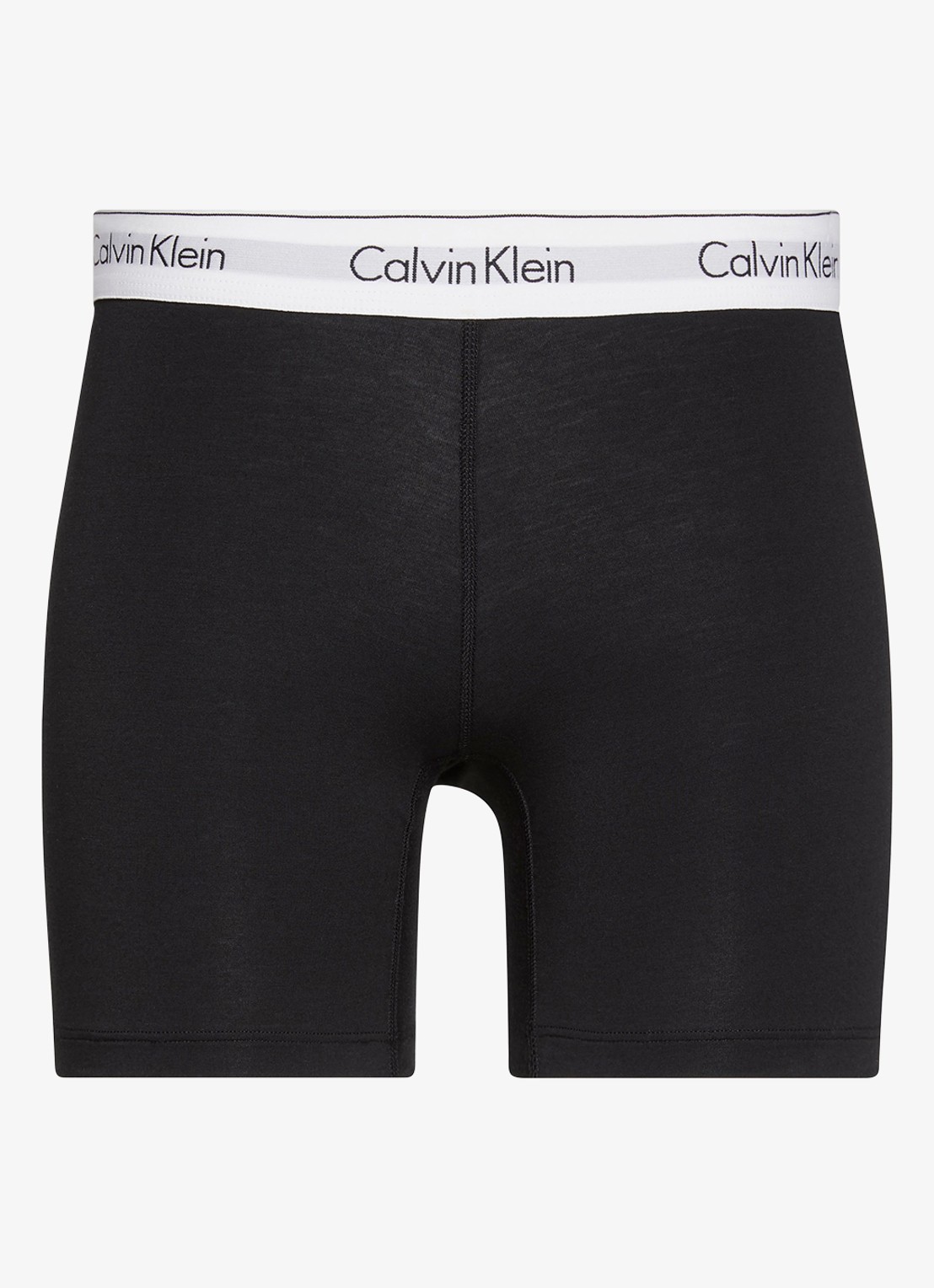 Calvin Klein Shorty met logoband  - voorkant 6 zwart
