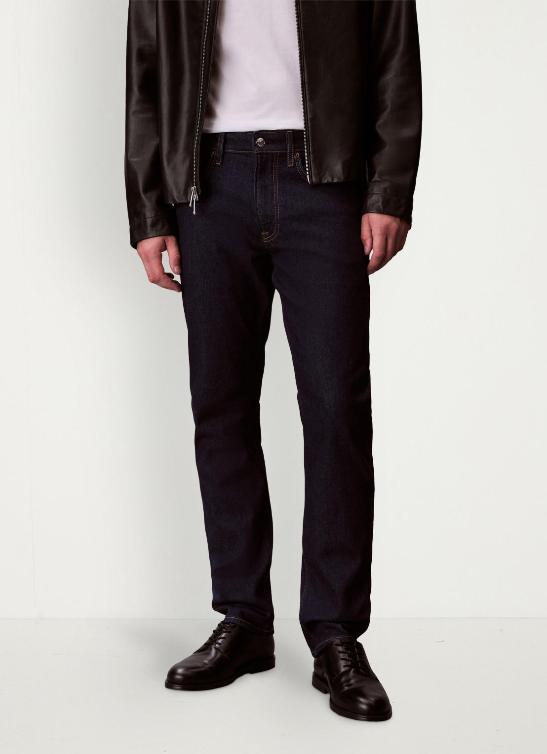 Calvin Klein Slim fit jeans met steekzakken - detail 4 denim