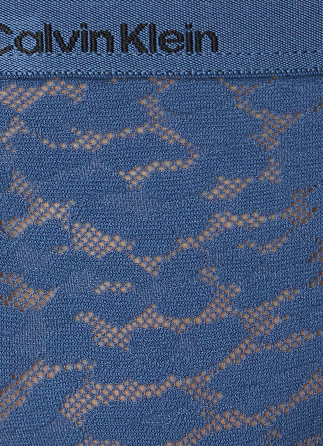 Calvin Klein Slip met logoband - detail 3 donkerblauw
