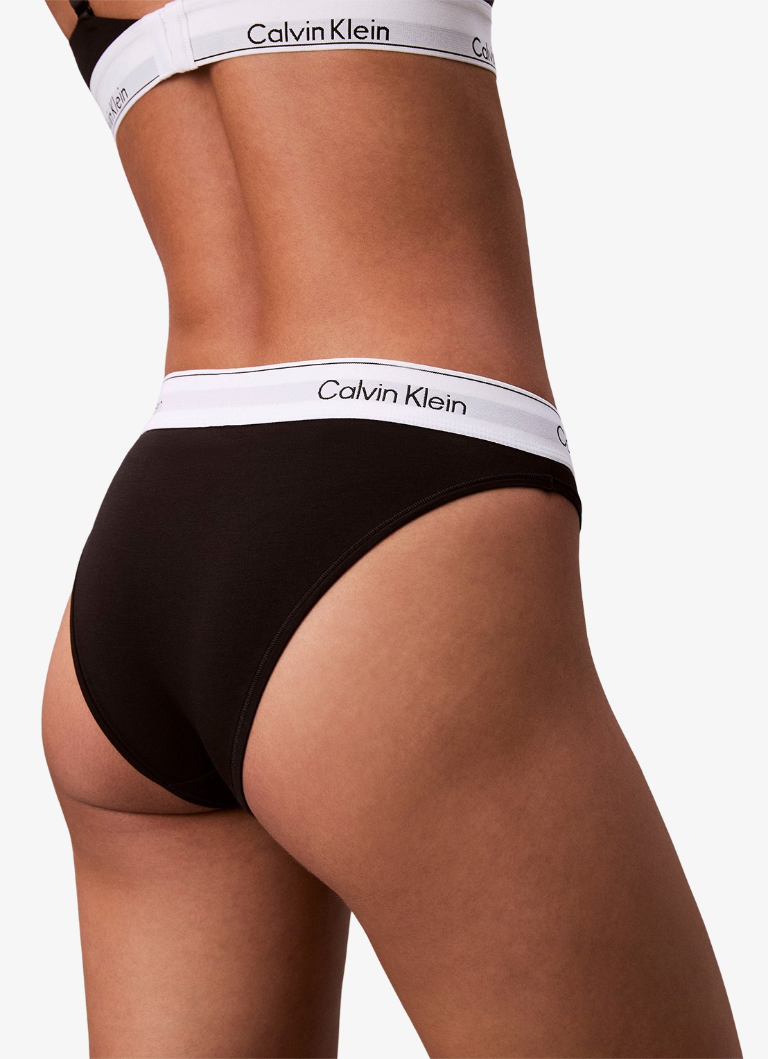 Calvin Klein Slip met logoband - detail 5 zwart