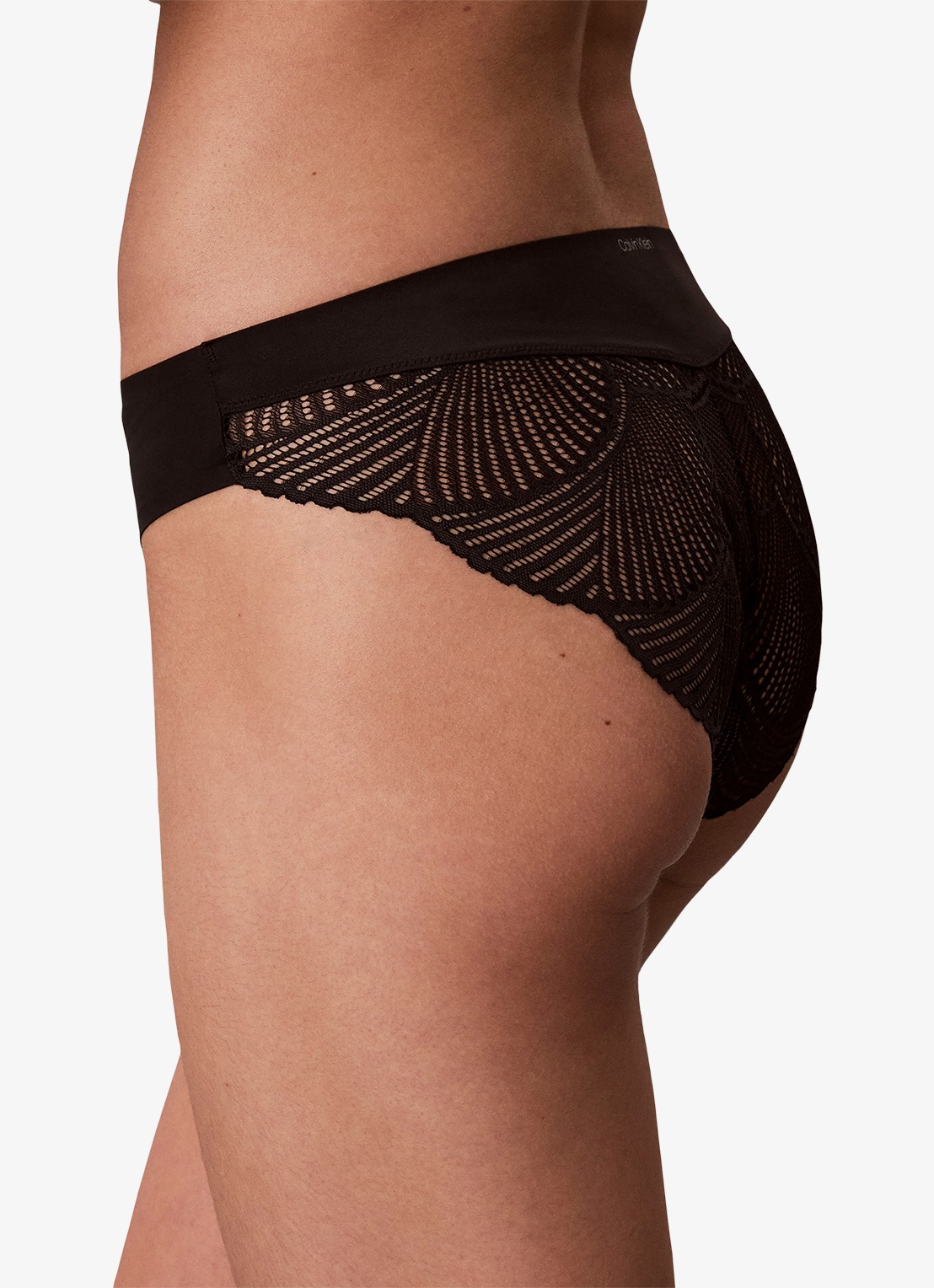 Calvin Klein Slip van kant - detail 4 zwart
