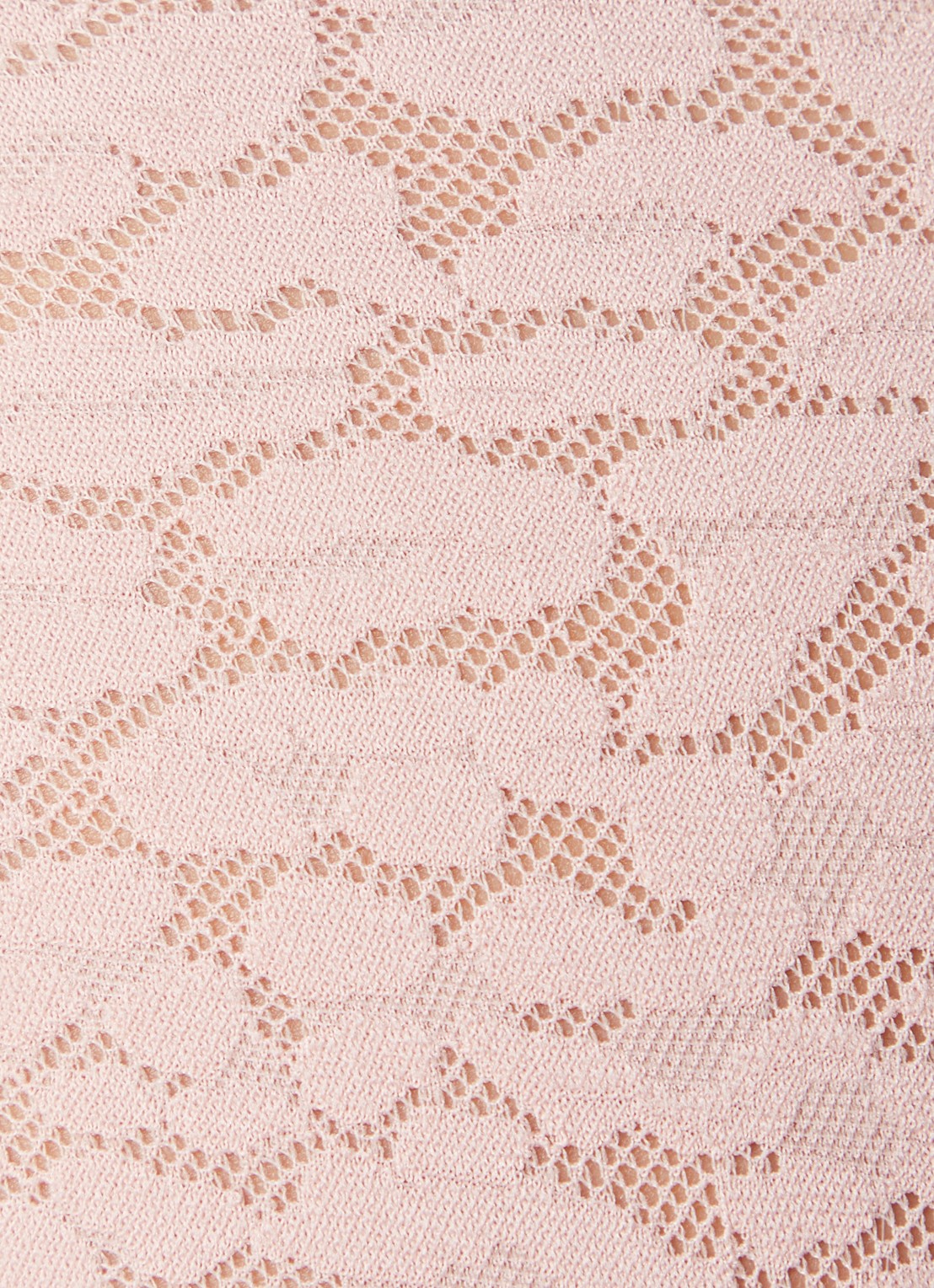 Calvin Klein Slip van mesh met panterprint - detail 3 oudroze