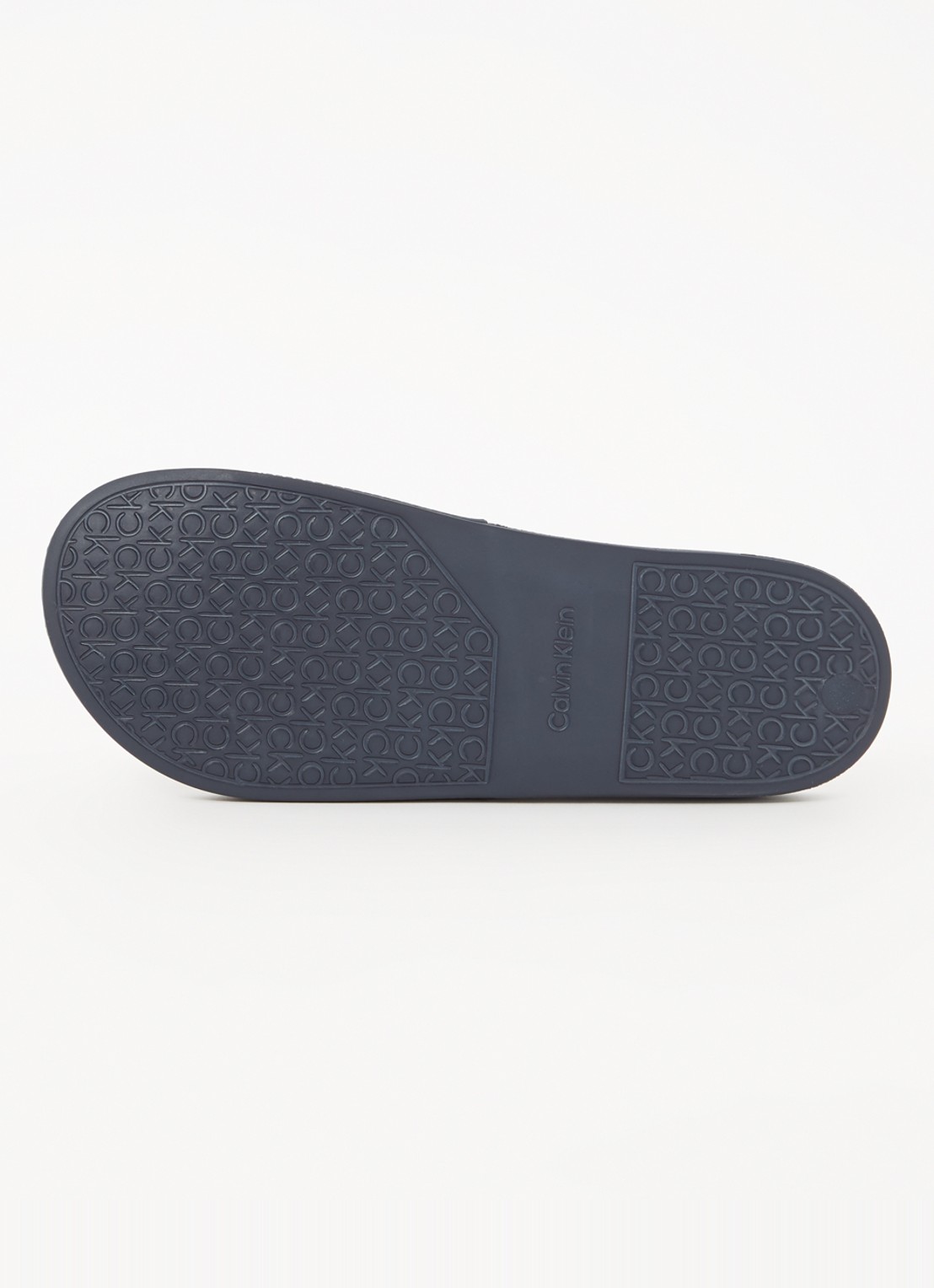 Calvin Klein Slipper met logo - detail 3 petrol