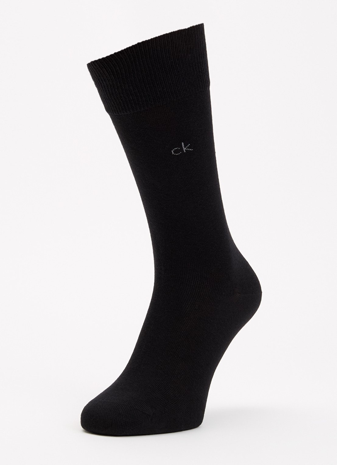 Calvin Klein Sokken met logo in 3-pack - detail zwart