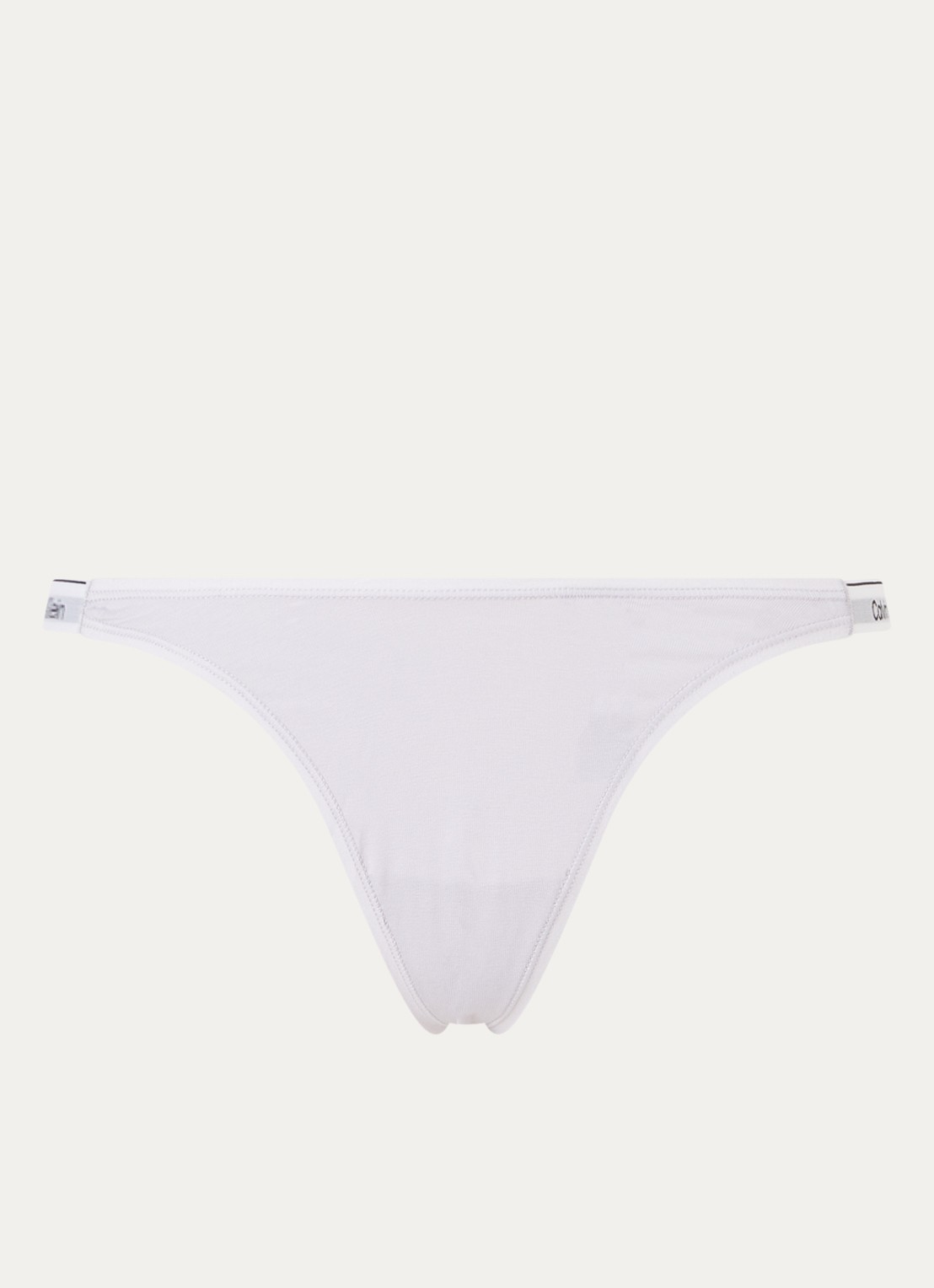 Calvin Klein String met logoband - voorkant lila
