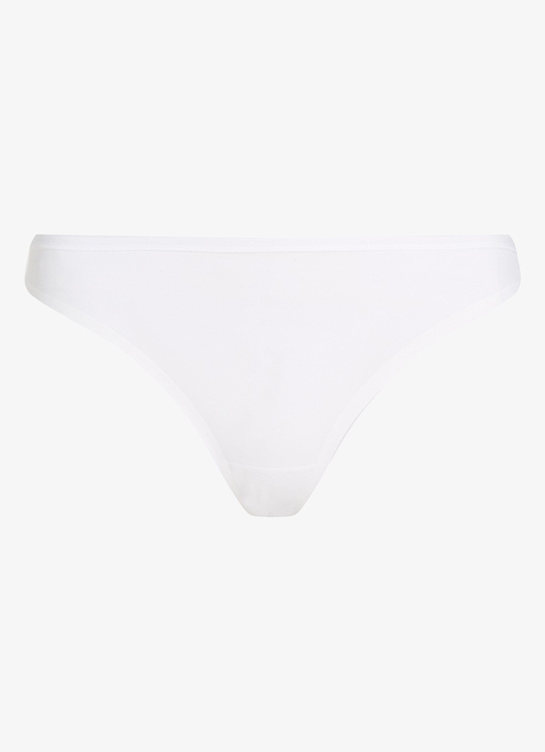 Calvin Klein String met logoband - voorkant wit