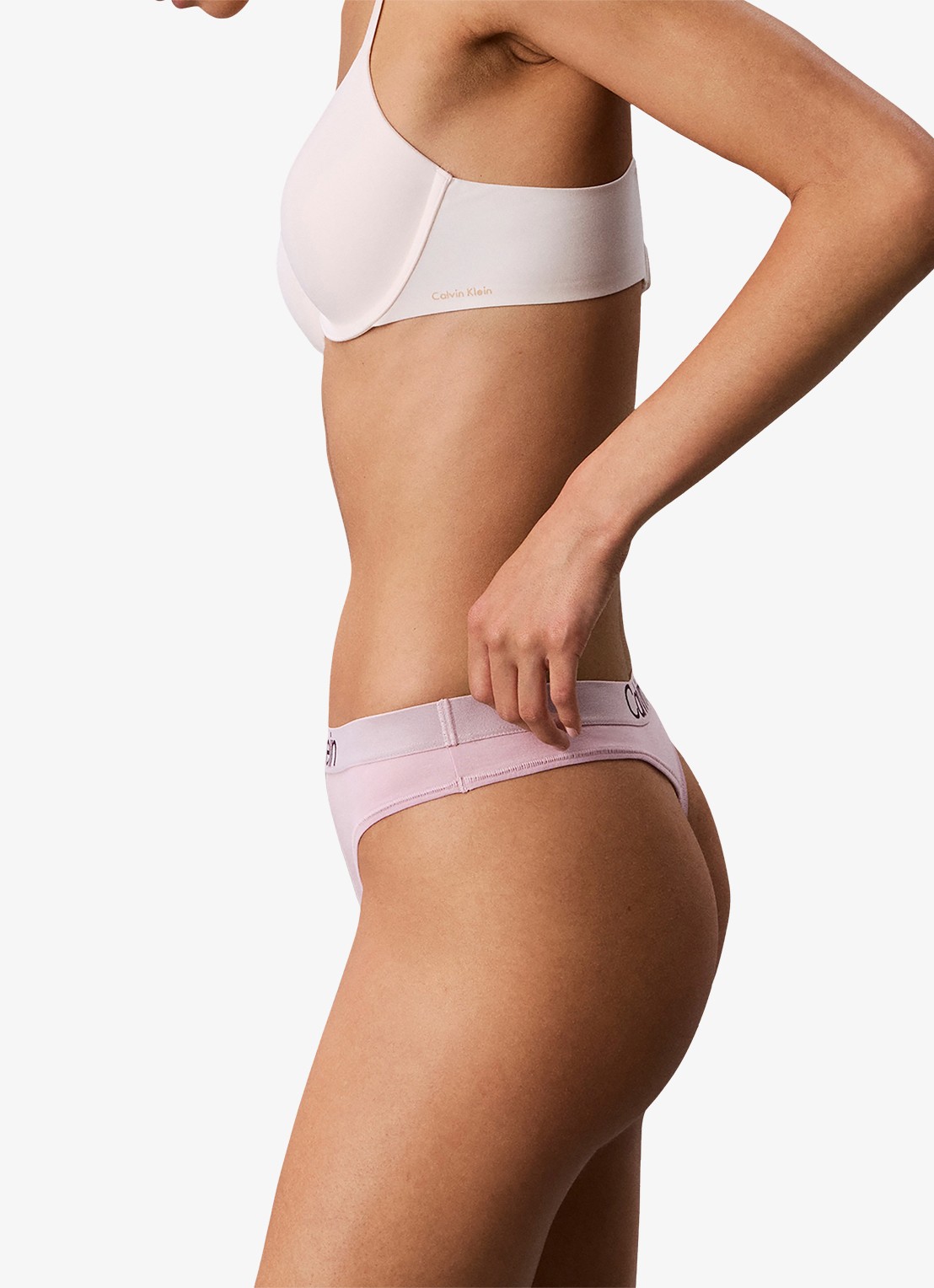 Calvin Klein String met logoband - detail 3 hawaii orchid-msd / roze
