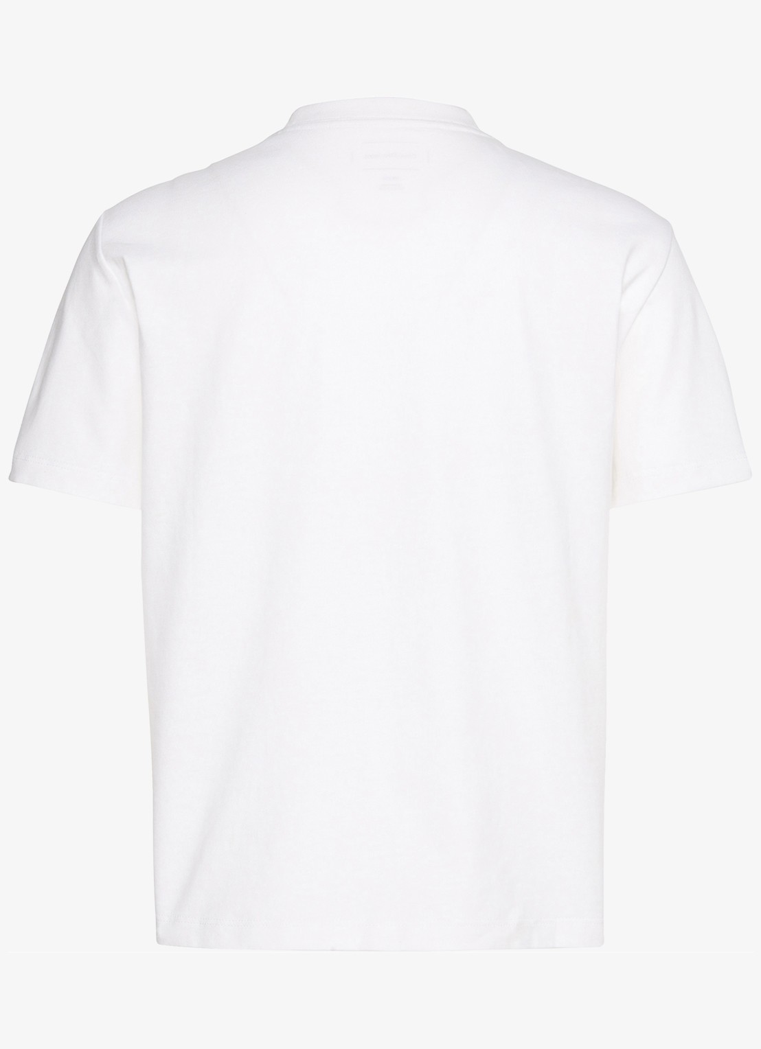 Calvin Klein T-shirt met logoborduring - detail 7 wit