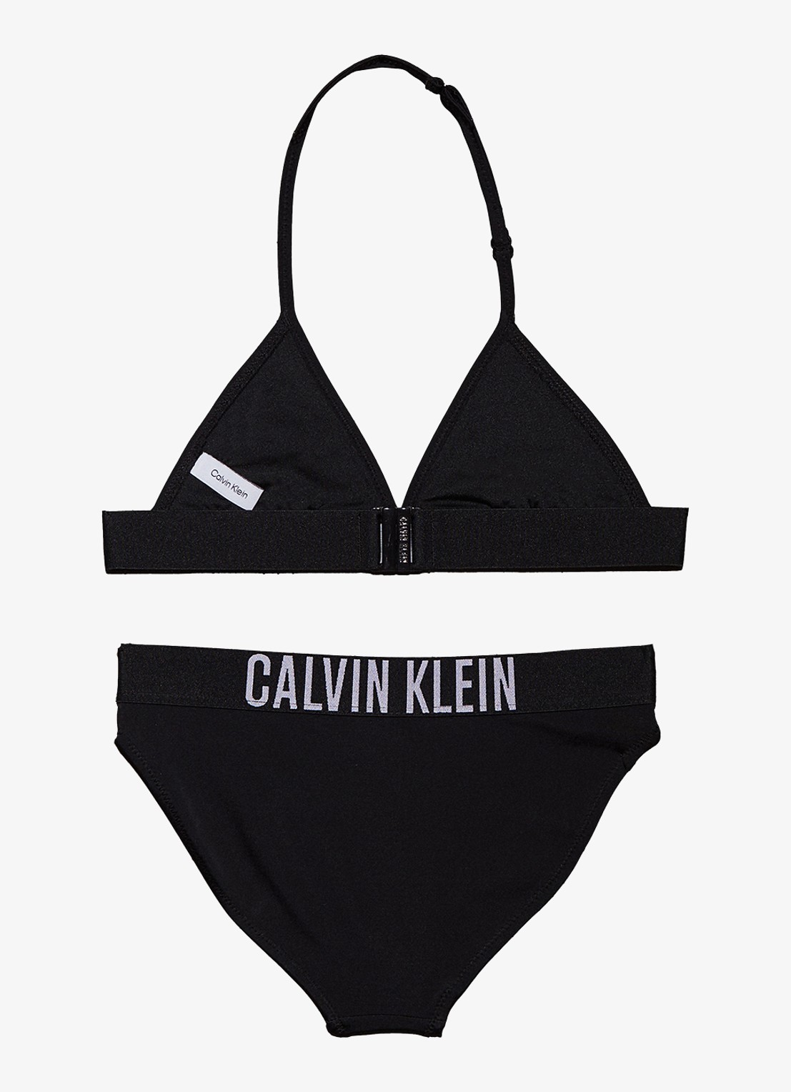 Calvin Klein Triangel bikini set  - achterkant zwart
