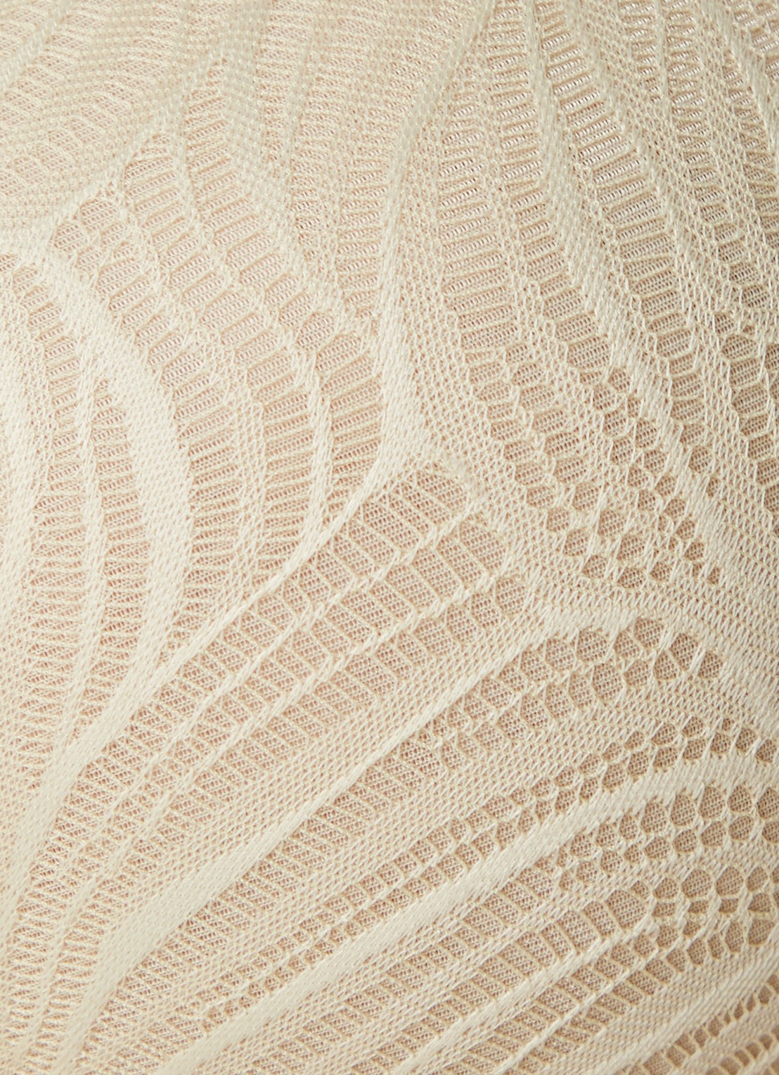 Calvin Klein Voorgevormde demi bh met overlay van mesh - detail 4 eucalyptus  / groen