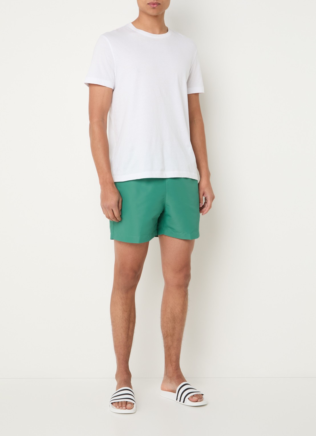 Calvin Klein Zwemshorts met steekzakken - voorkant 3 mint