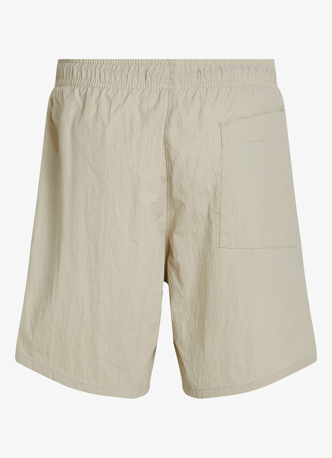 Calvin Klein Zwemshorts met trekkoord - achterkant 2 beige