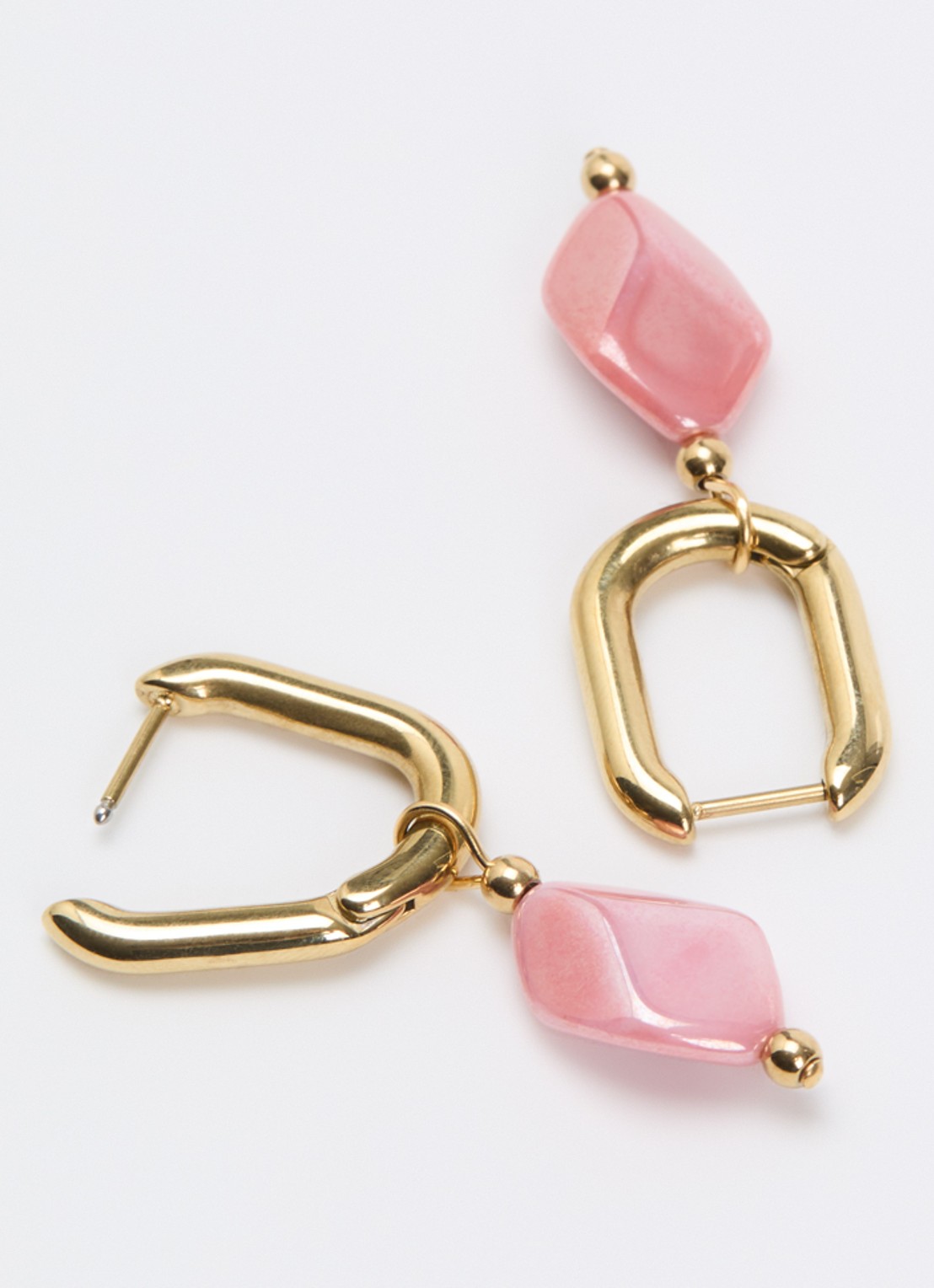 Camps & Camps Oorringen met hanger verguld - detail 3 goud