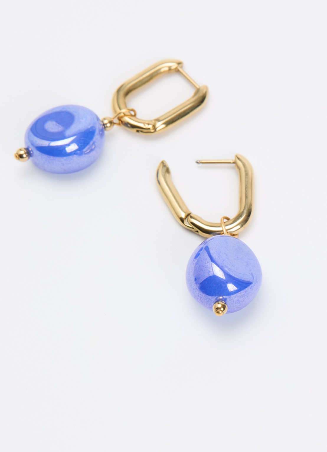 Camps & Camps Oorringen met hanger - detail 3 blauw