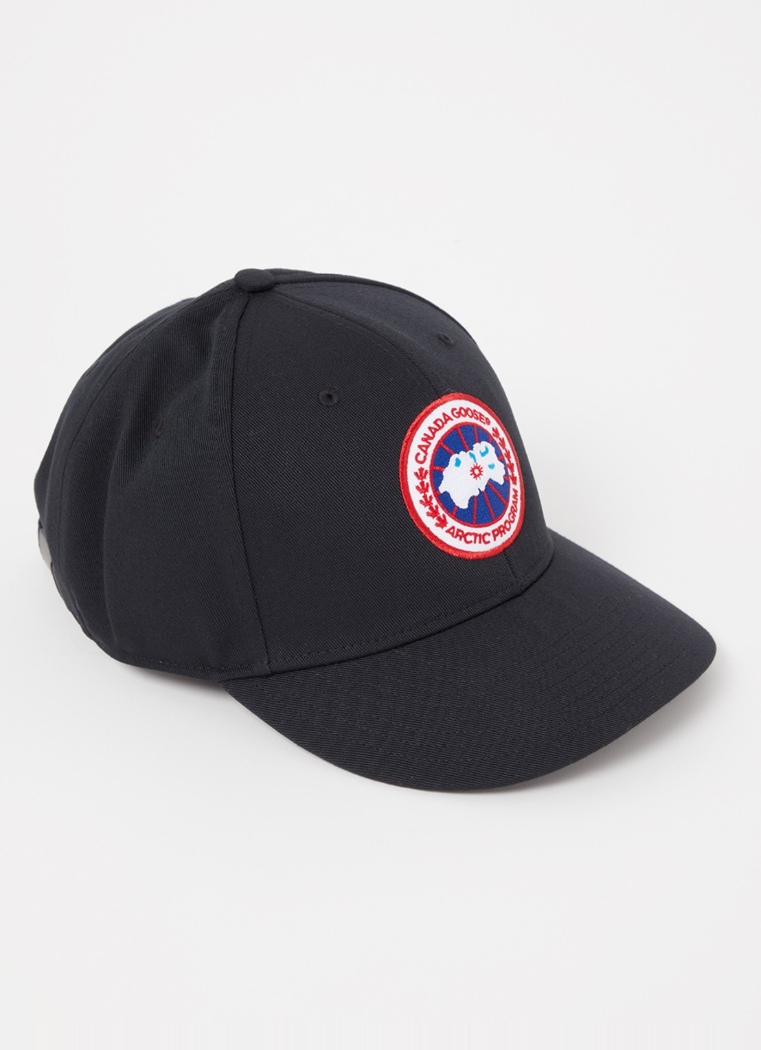 Canada Goose Arctic Disc pet met logo  - voorkant zwart