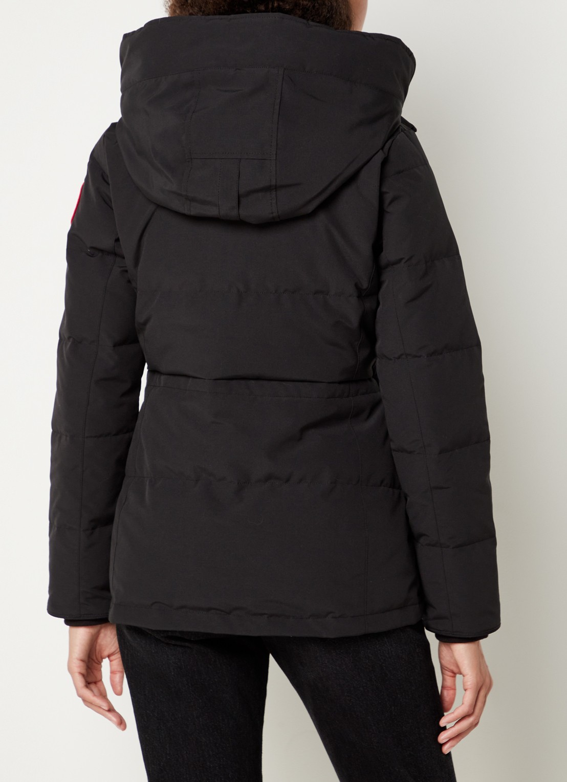 Canada Goose Chelsea gewatteerde parka met donsvulling - achterkant 6 zwart