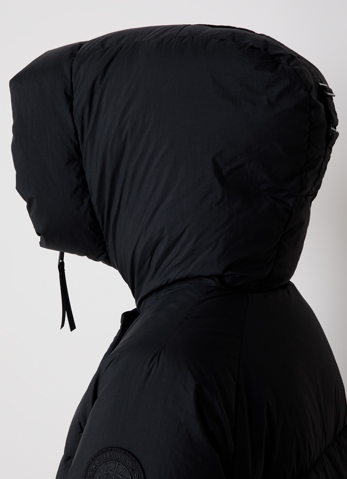 Canada Goose Chilliwack puffer jack met donsvulling en capuchon - detail 2 zwart