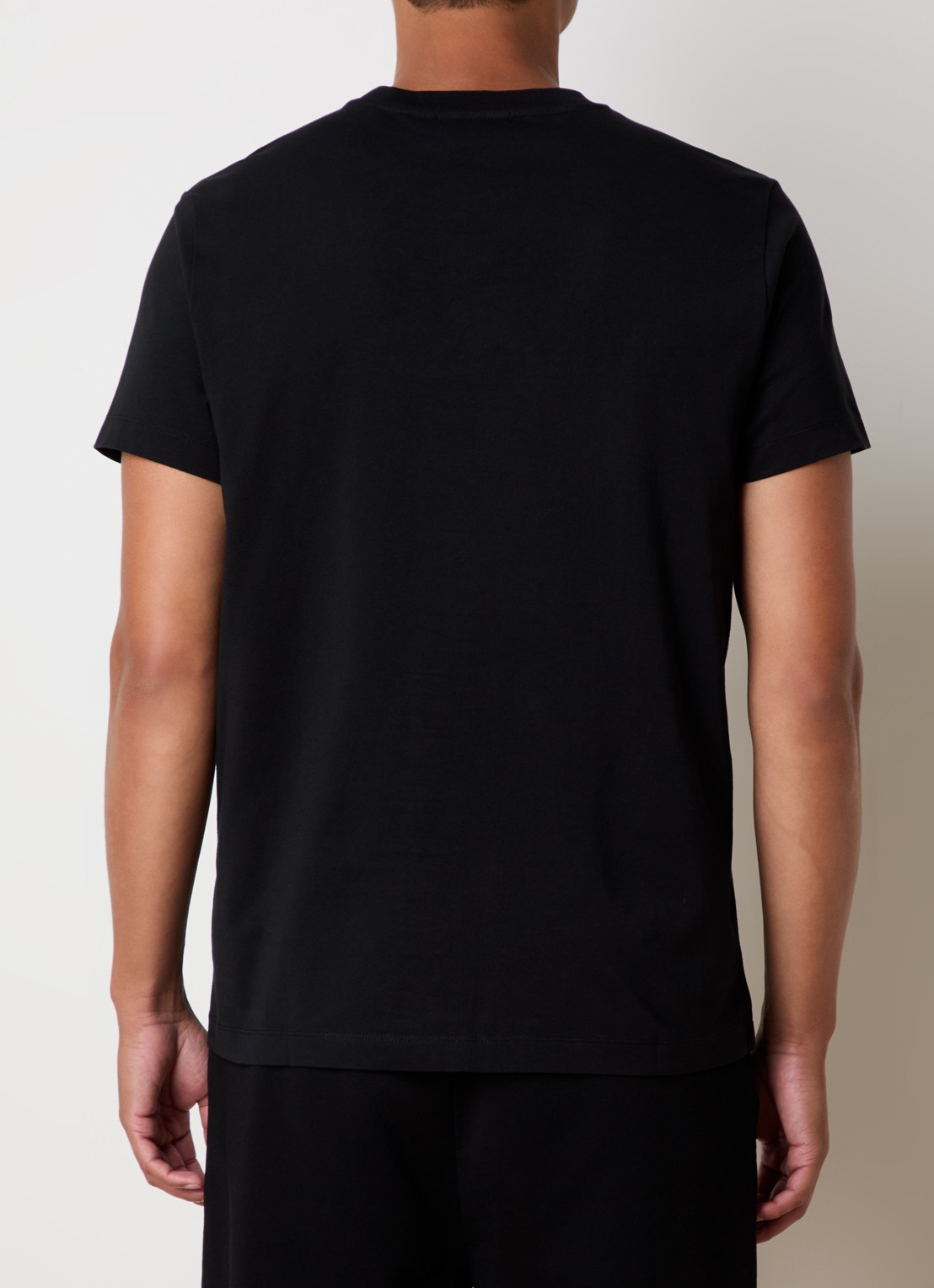 Canada Goose Emersen T-shirt met logoborduring - achterkant 5 zwart