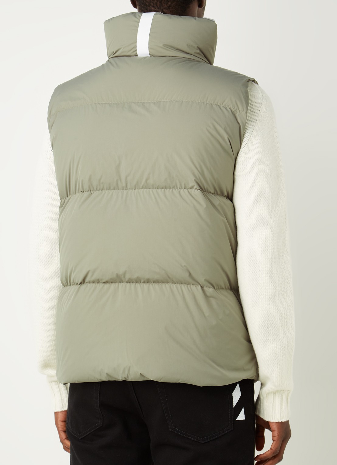 Canada Goose Everett gewatteerde bodywarmer met donsvulling - achterkant bronsgroen
