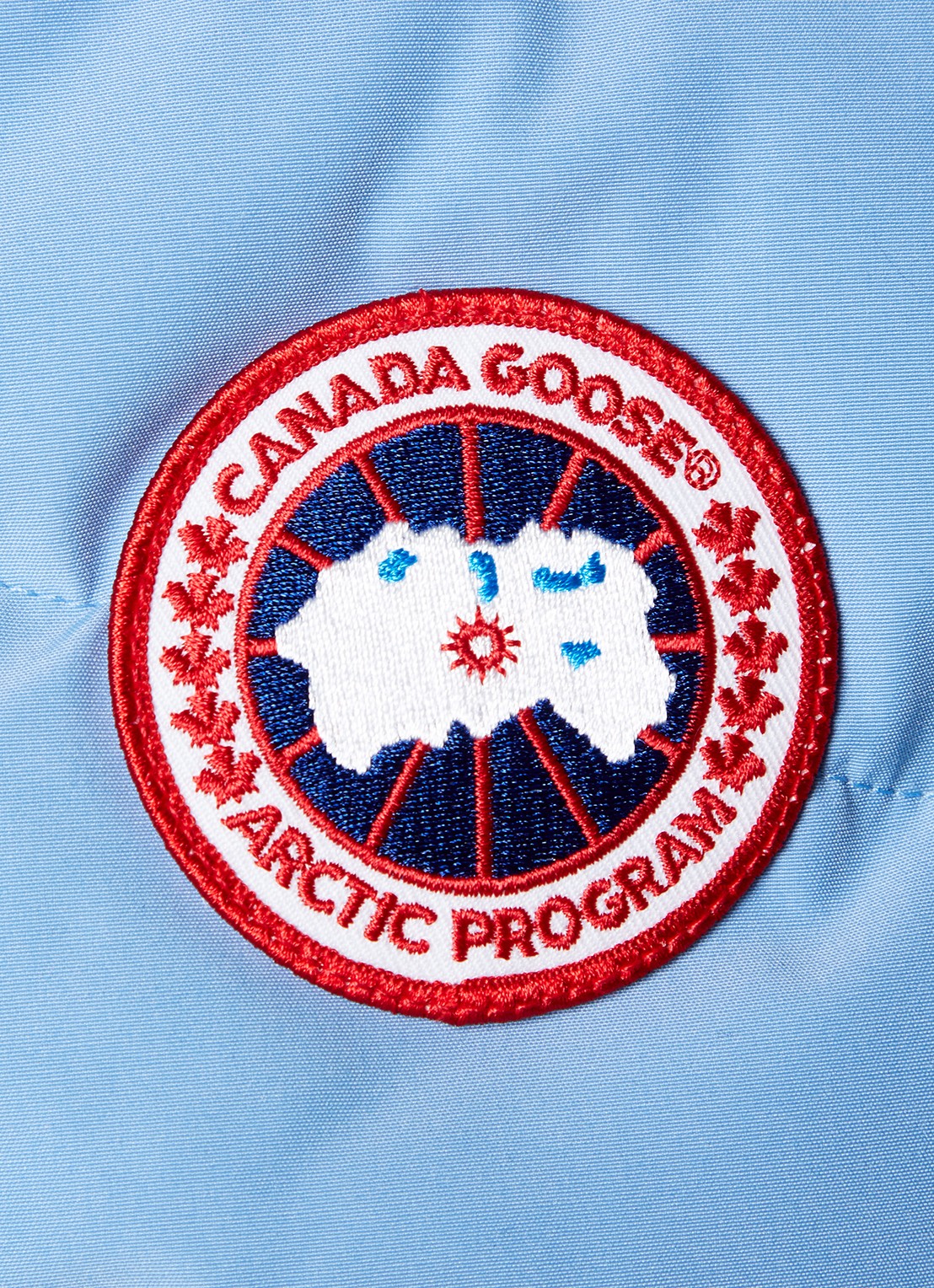 Canada Goose Freestyle gewatteerde bodywarmer met donsvulling en steekzakken - detail 3 staalblauw