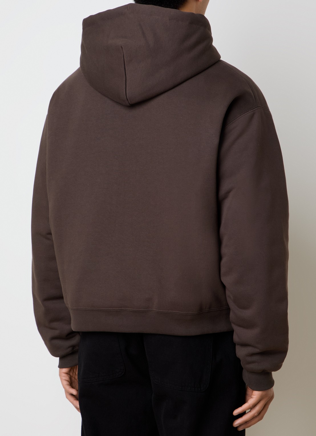 Canada Goose Fuse reversible jack met donsvulling en capuchon - achterkant bruin