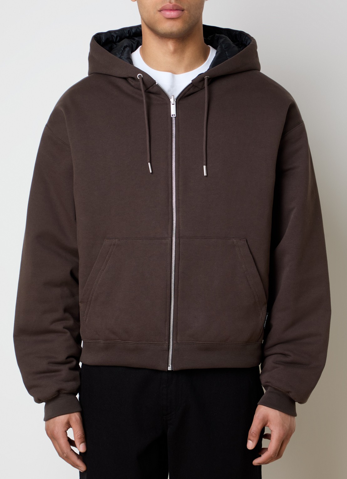 Canada Goose Fuse reversible jack met donsvulling en capuchon - detail 2 bruin