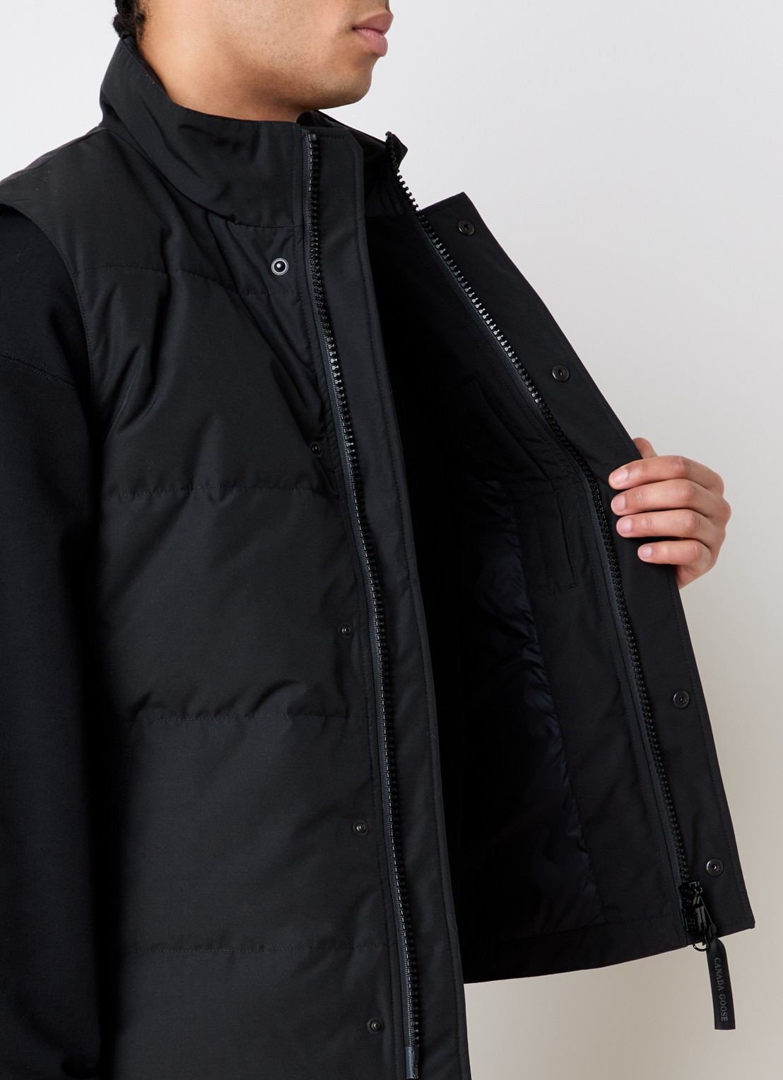 Canada Goose Garson bodywarmer met logo - detail 2 zwart