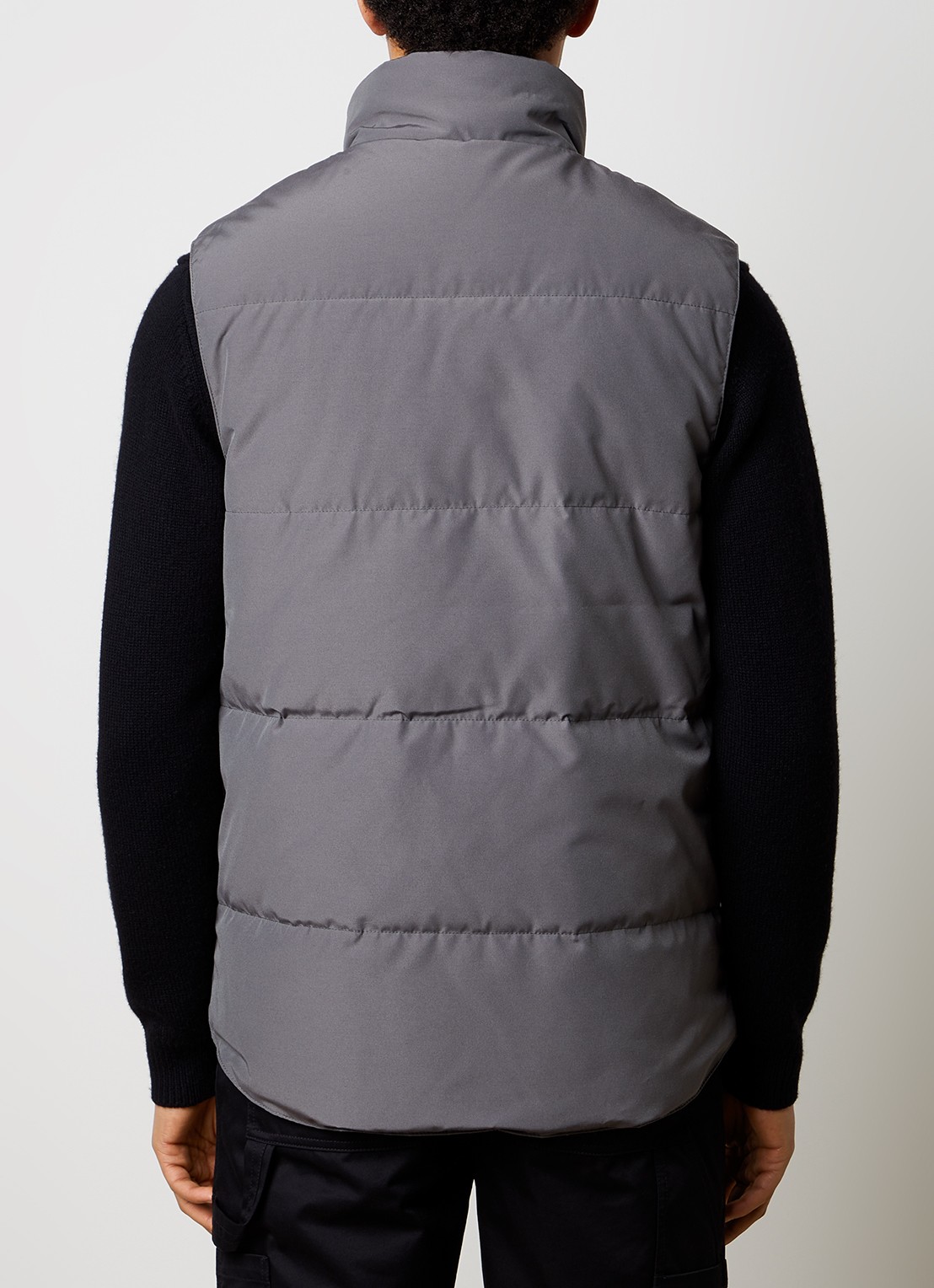 Canada Goose Garson gewatteerde bodywarmer met donsvulling en logo - achterkant 6 khaki
