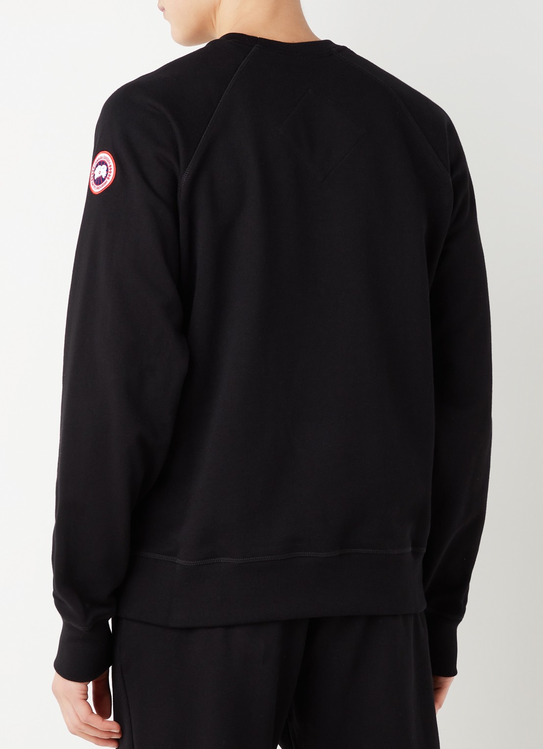 Canada Goose Huron sweater met logo - achterkant zwart