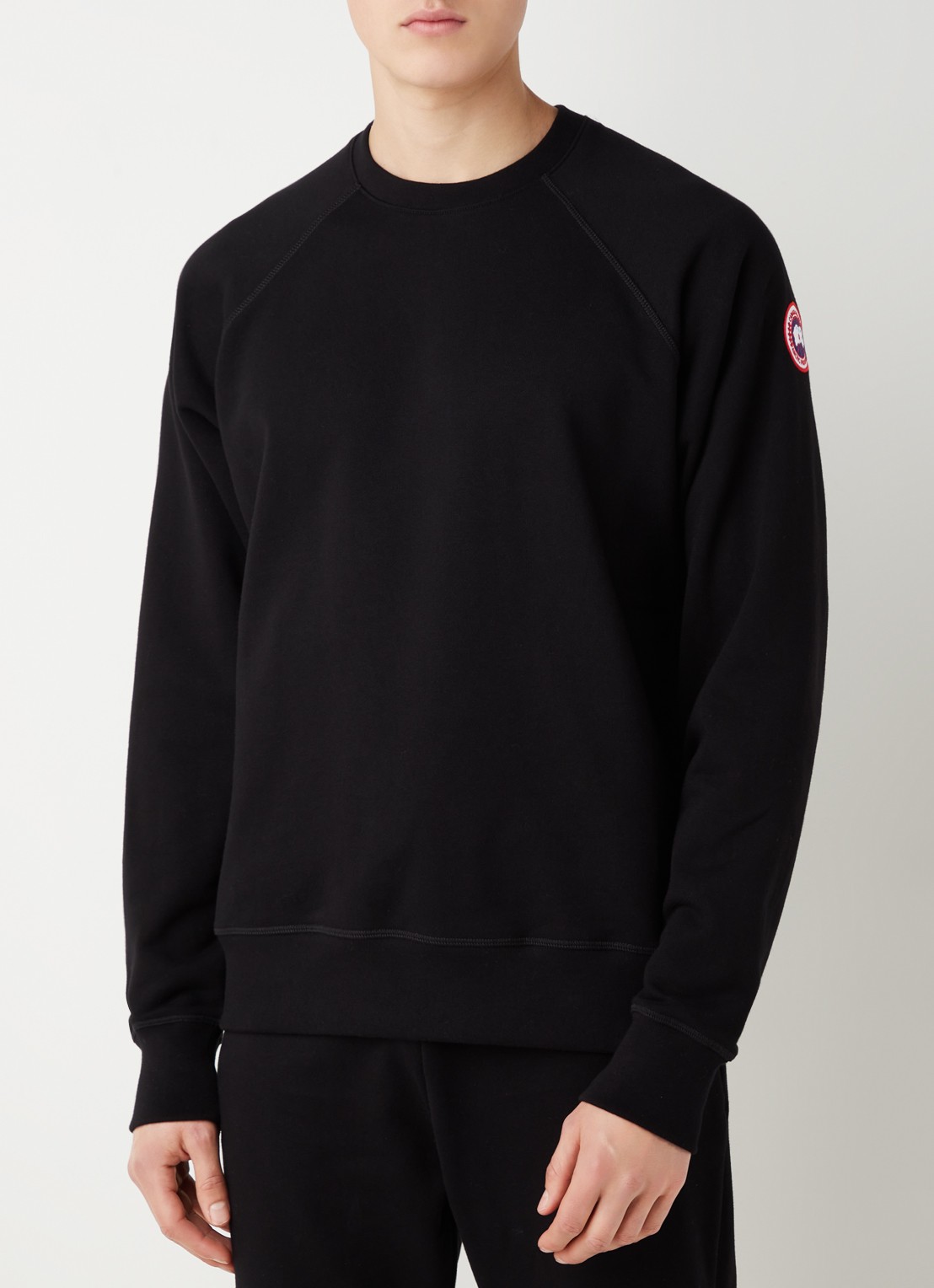 Canada Goose Huron sweater met logo - detail 4 zwart