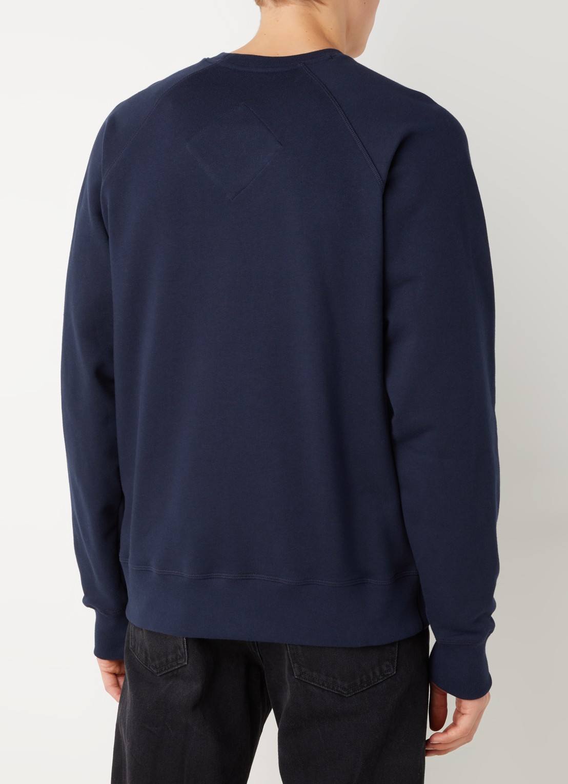Canada Goose Huron sweater met logo - achterkant 4 donkerblauw