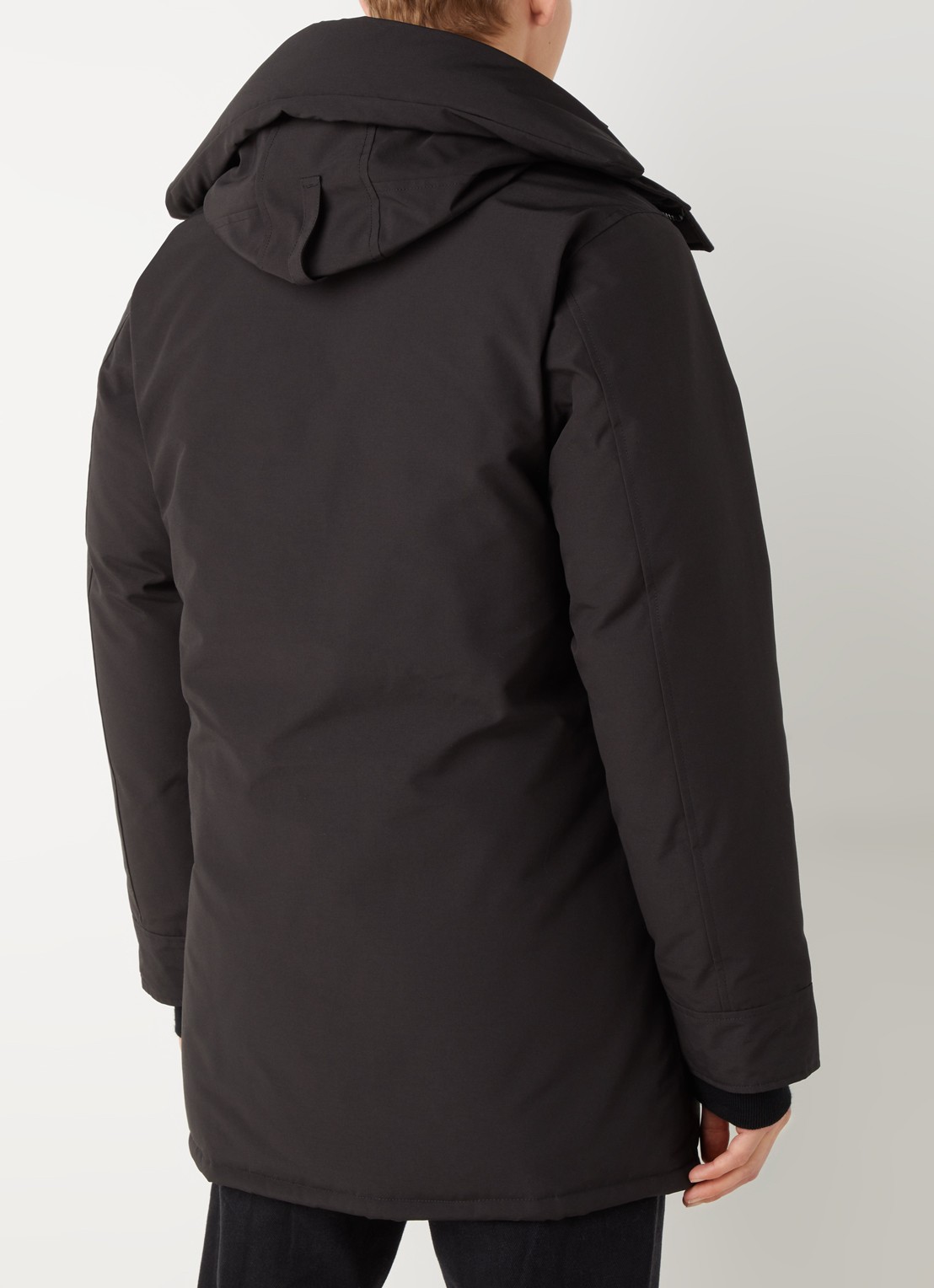 Canada Goose Langford gewatteerde parka met donsvulling - achterkant 5 zwart