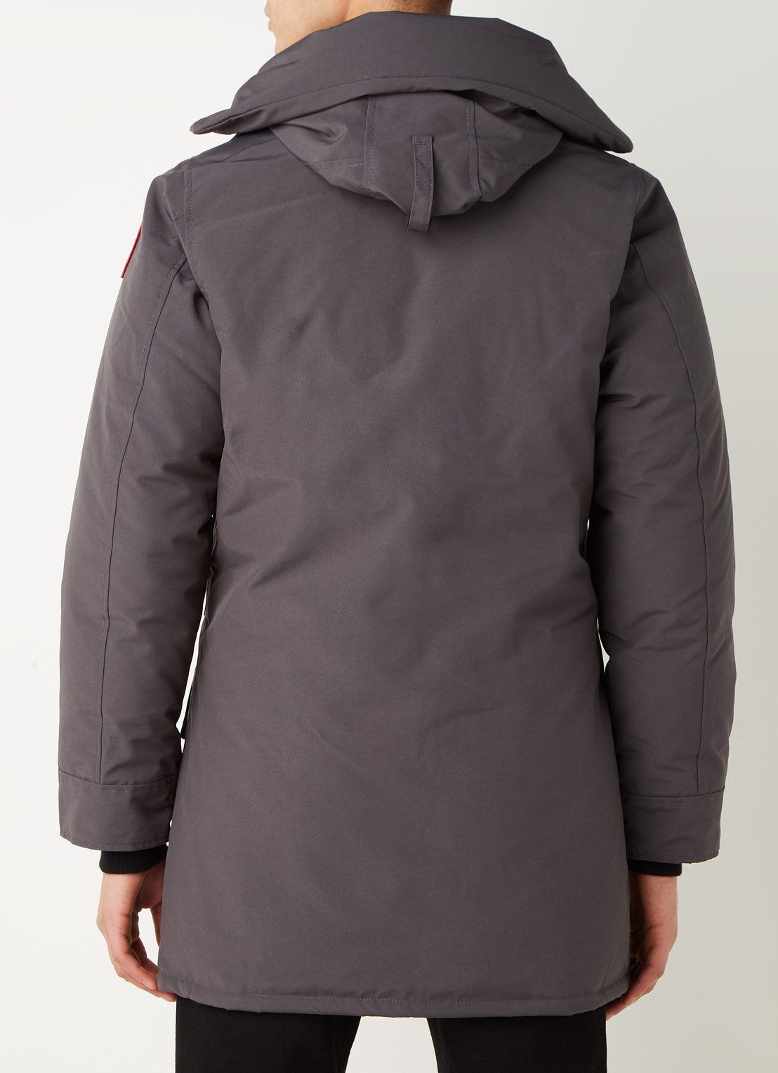 Canada Goose Langford gewatteerde parka met donsvulling - achterkant 5 antraciet