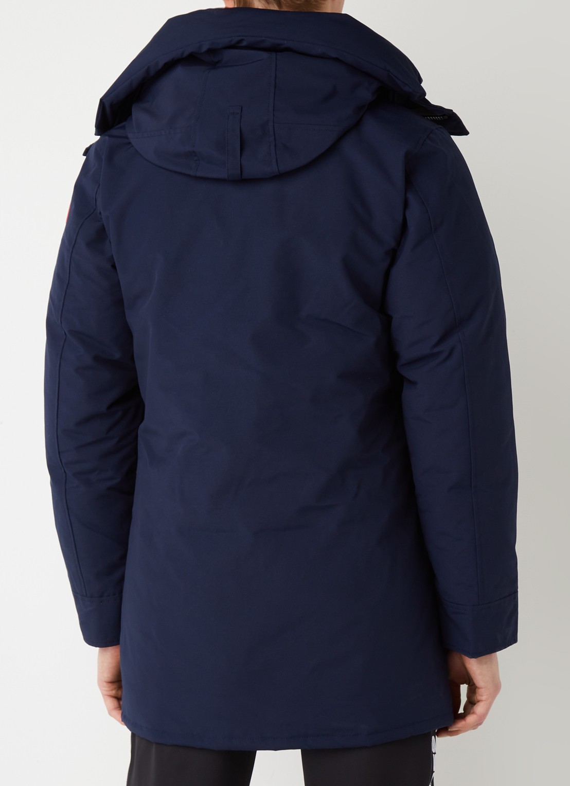 Canada Goose Langford gewatteerde parka met donsvulling - achterkant donkerblauw