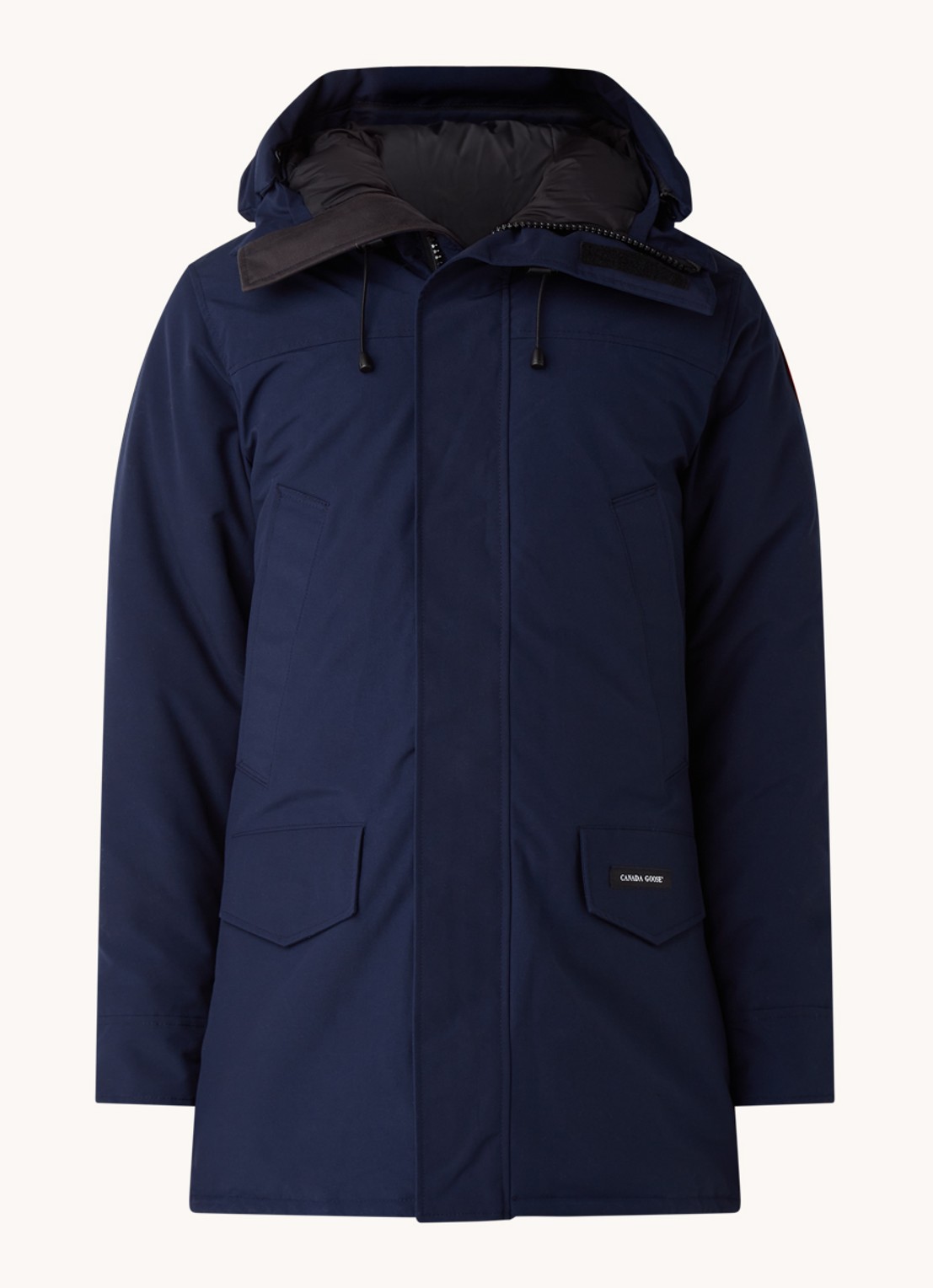 Canada Goose Langford gewatteerde parka met donsvulling - voorkant 2 donkerblauw