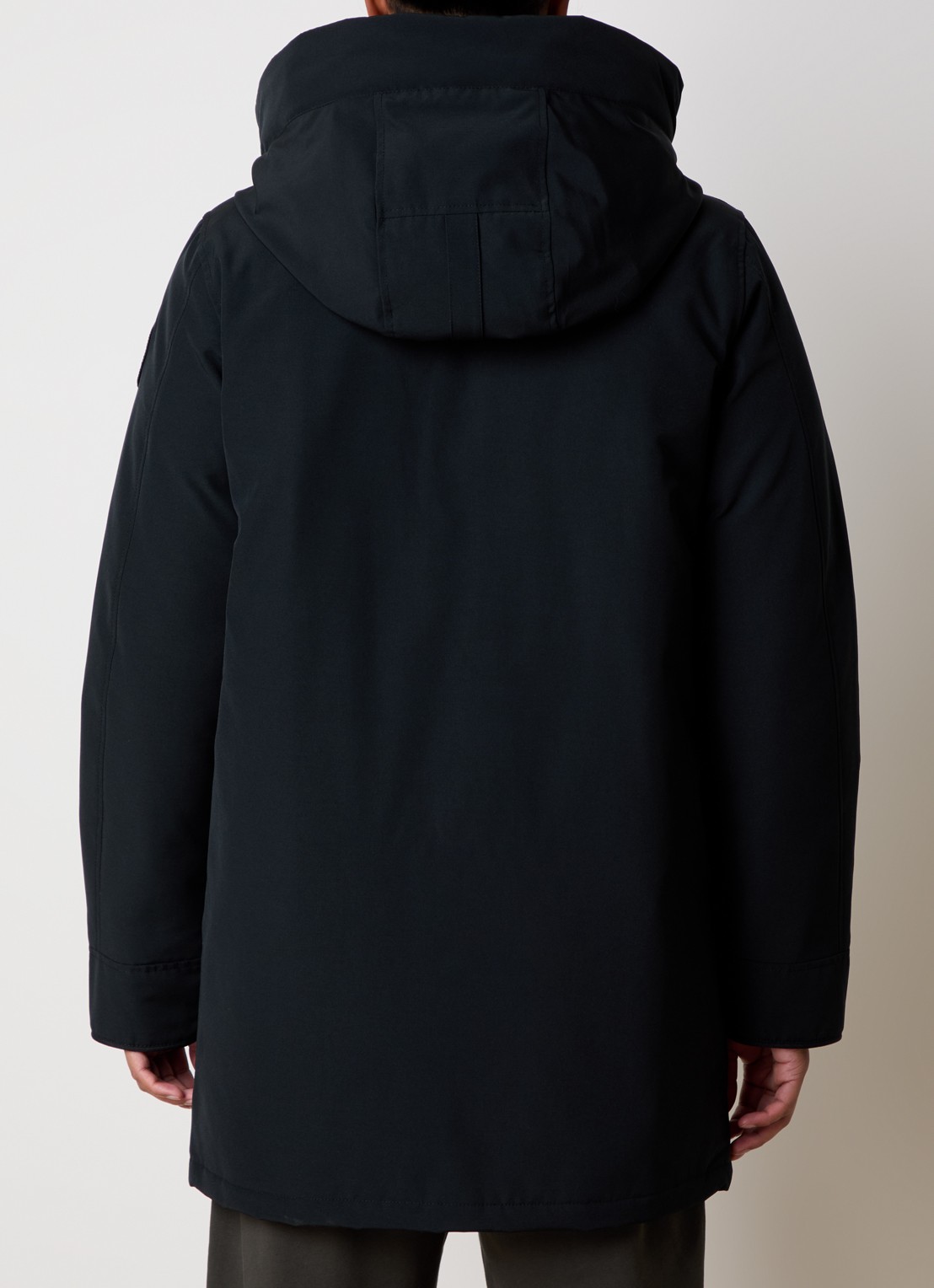 Canada Goose Langford parka met donsvulling en logo - achterkant 3 zwart