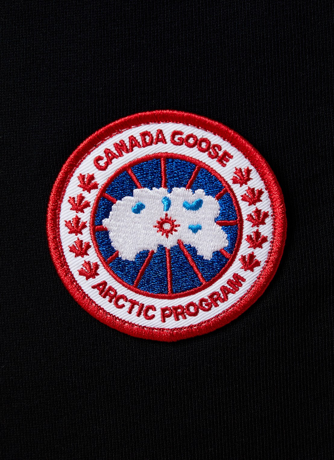 Canada Goose Loon tapered fit joggingbroek met logo en steekzakken - detail 3 zwart