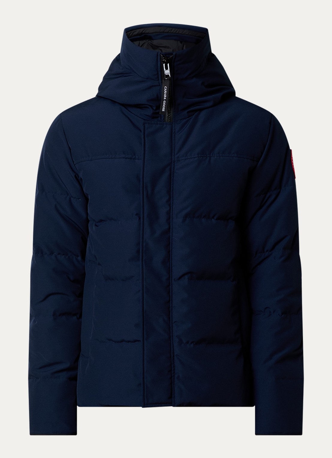 Canada Goose Macmillan gewatteerde parka met donsvulling en steekzakken - voorkant 5 donkerblauw
