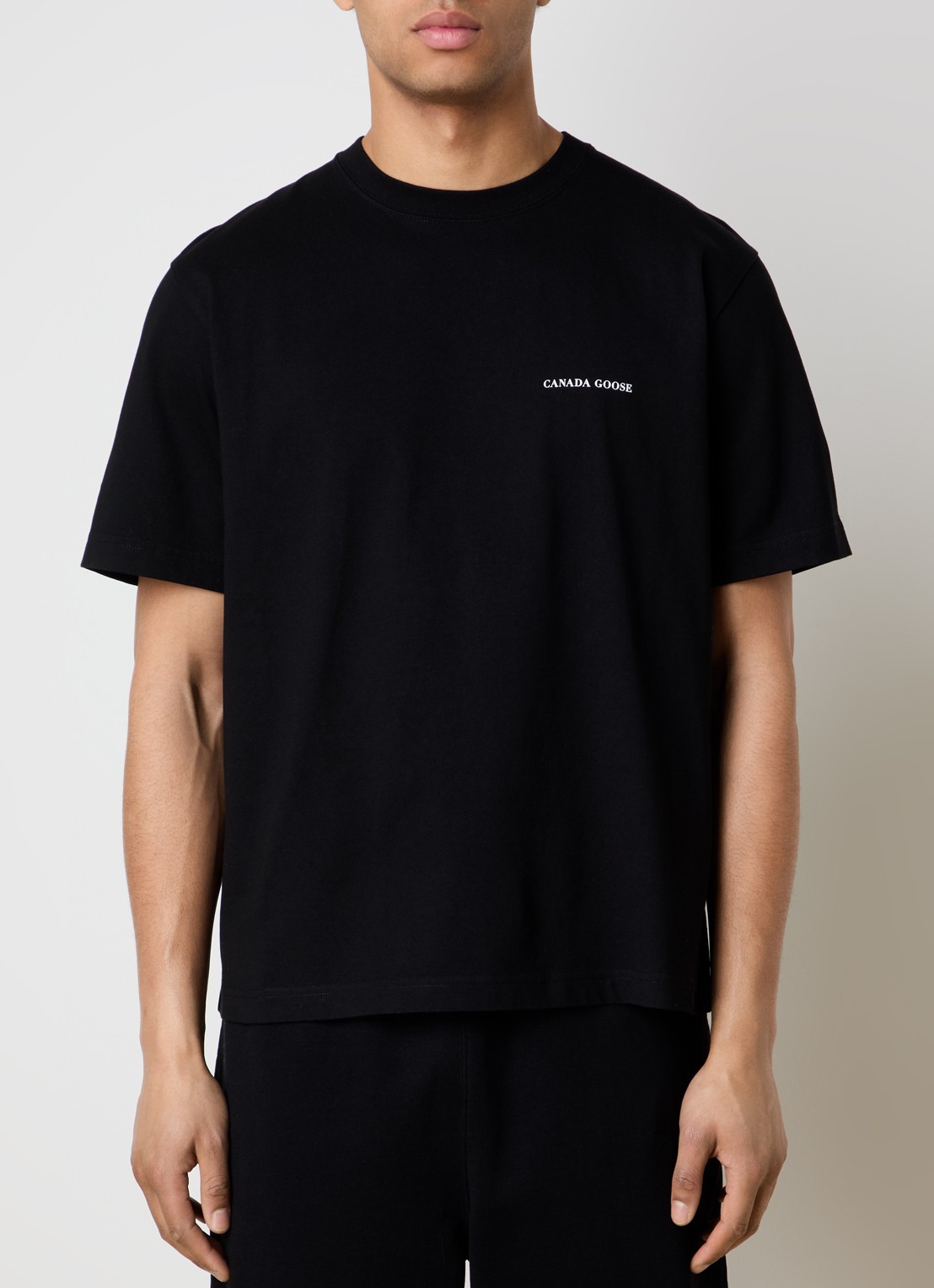 Canada Goose Novo T-shirt met logo- en backprint - achterkant 5 zwart