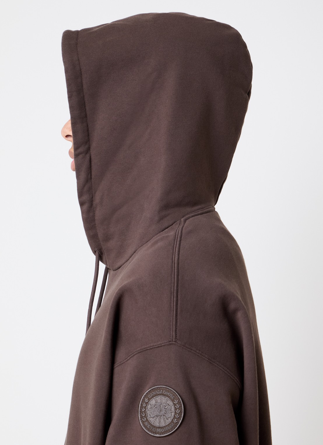 Canada Goose Rove hoodie met logo - detail 5 bruin