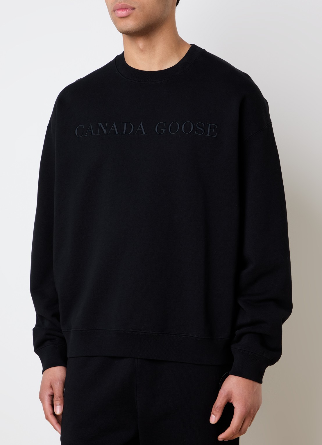 Canada Goose Rove sweater met logo - detail 4 zwart