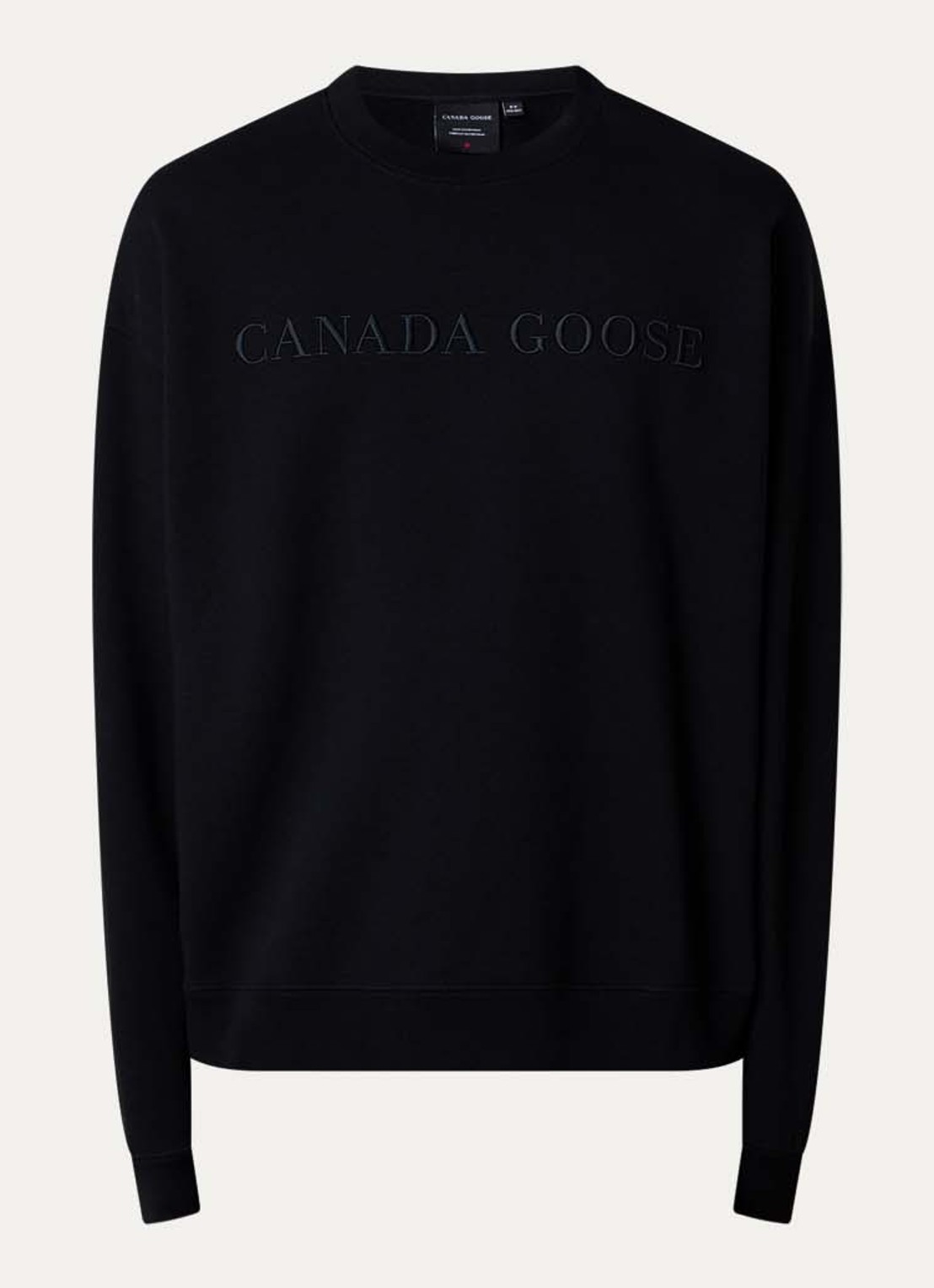 Canada Goose Rove sweater met logo - voorkant zwart