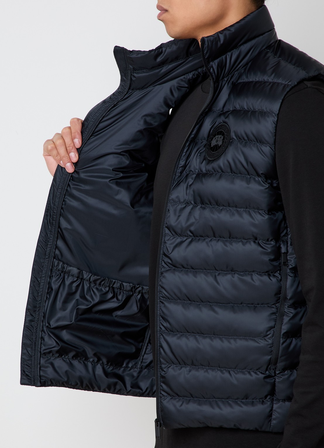 Canada Goose Stratus bodywarmer met logo - detail 5 zwart