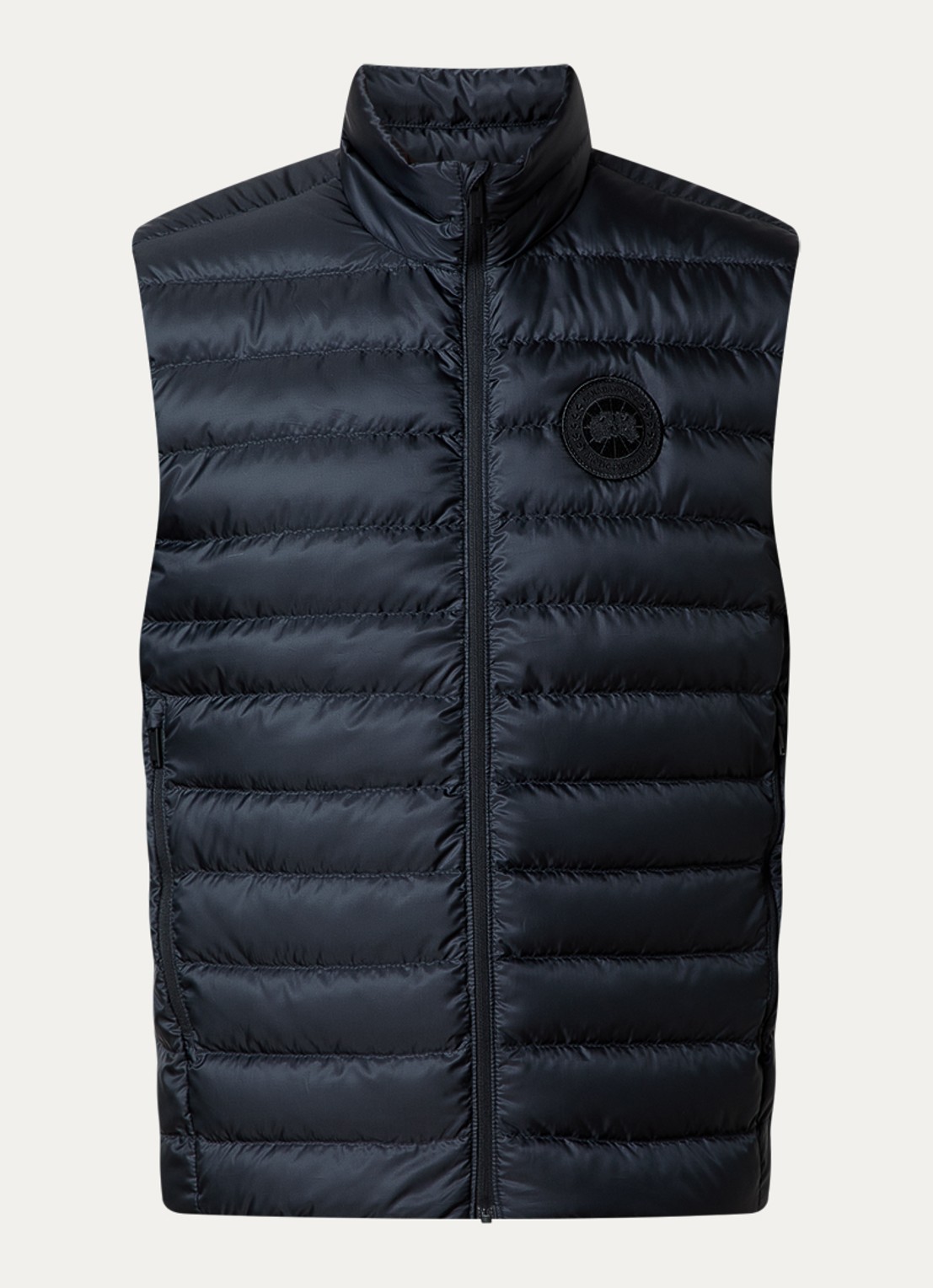 Canada Goose Stratus bodywarmer met logo - voorkant zwart