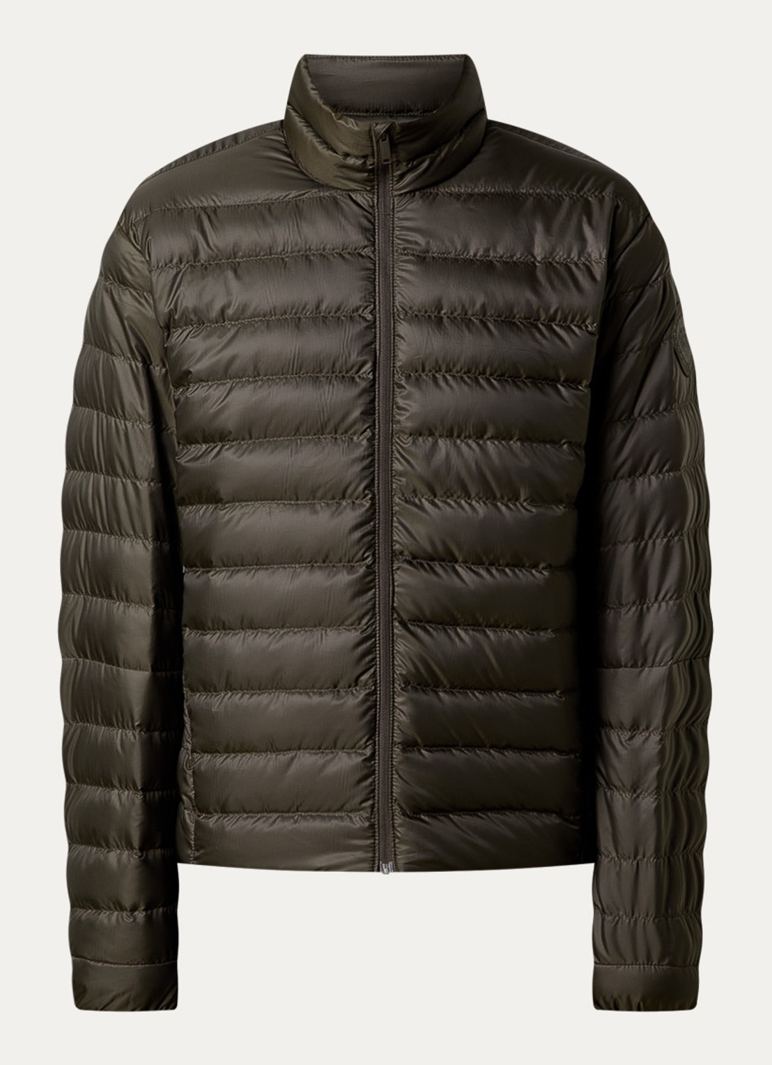 Canada Goose Stratus gewatteerd jack met donsvulling  - voorkant legergroen
