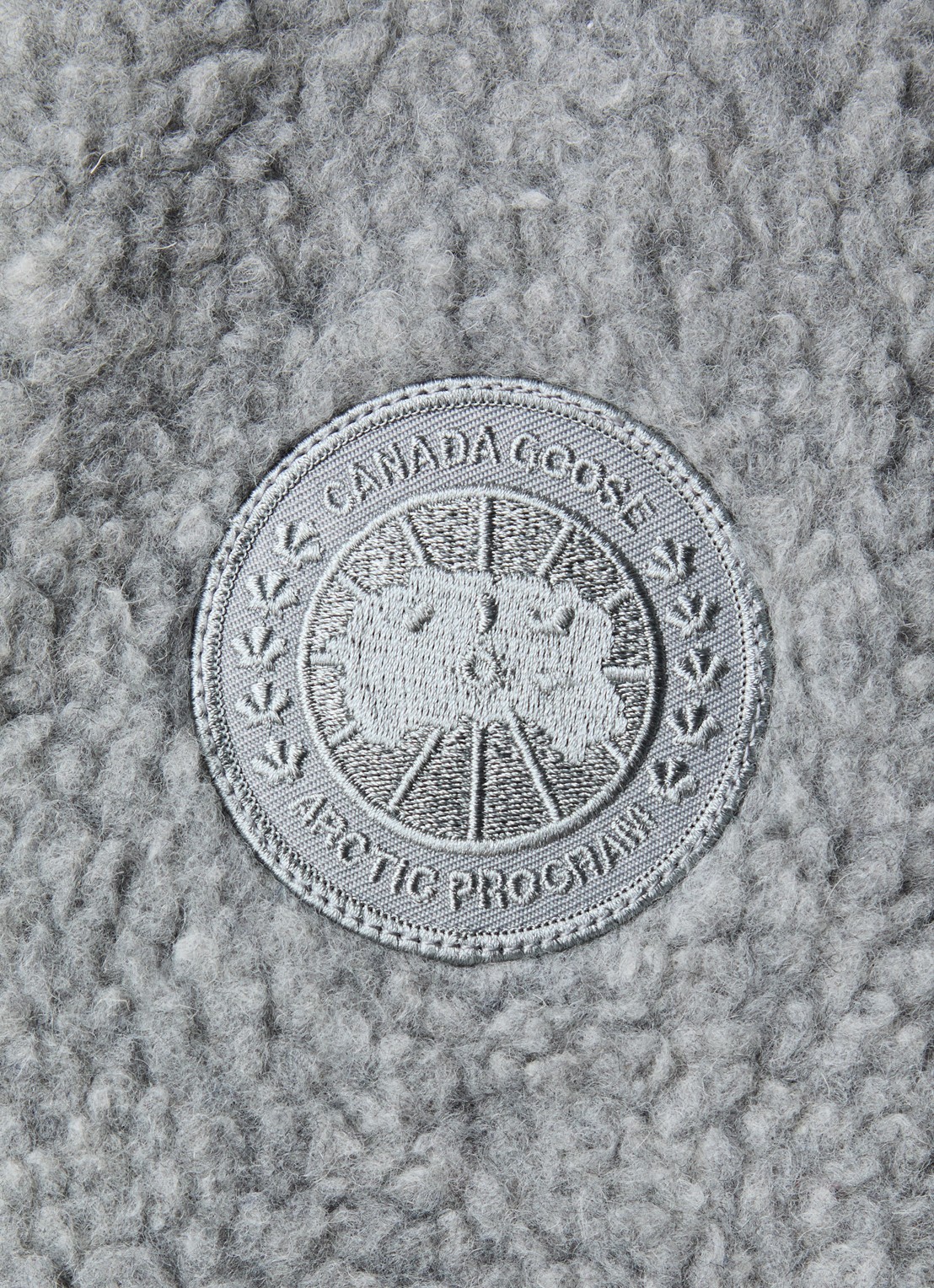 Canada Goose Westport jack van fleece met borst- en steekzakken - detail 4 grijs